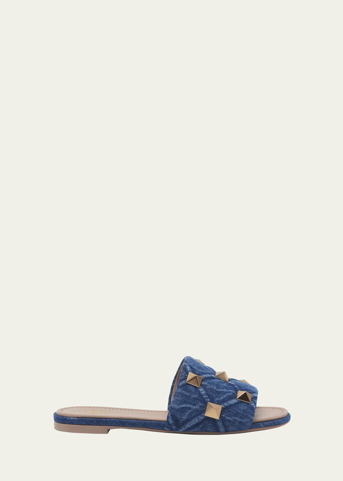 SANDALS - MONOGRAM DENIM