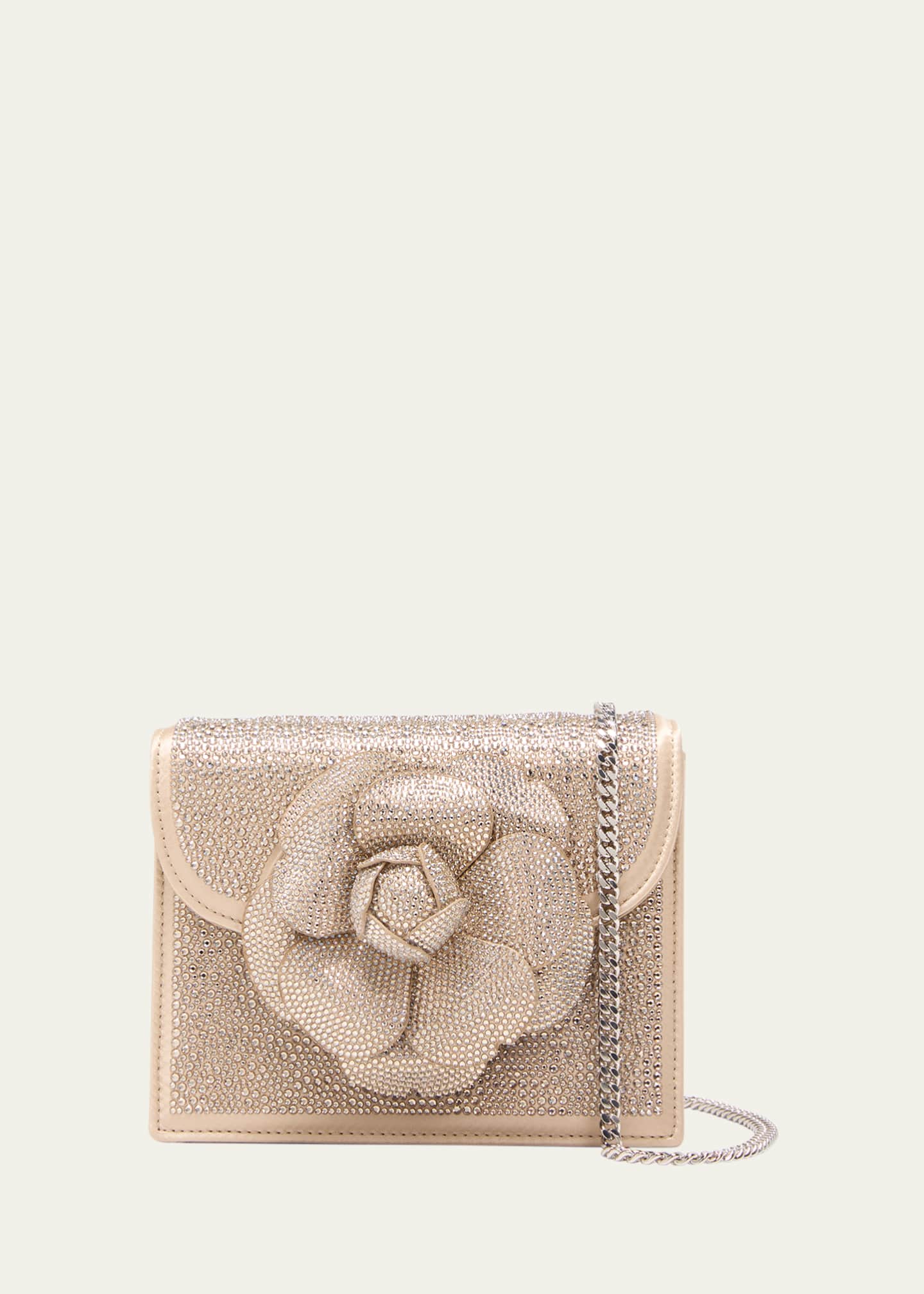 Oscar de la renta clutch hot sale