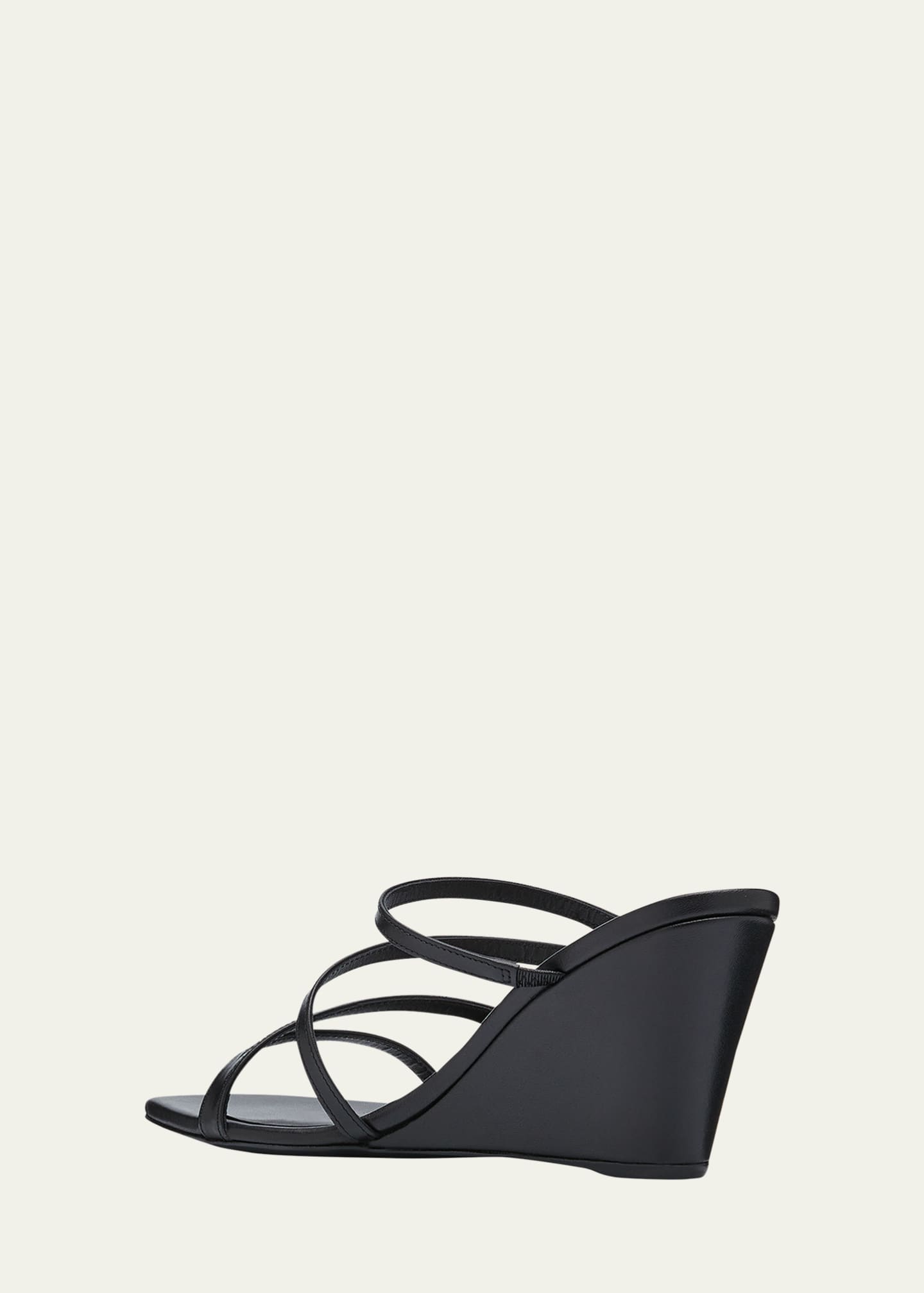 Stuart Weitzman Strapeze Four-Band Wedge Sandals Image 4 of 5