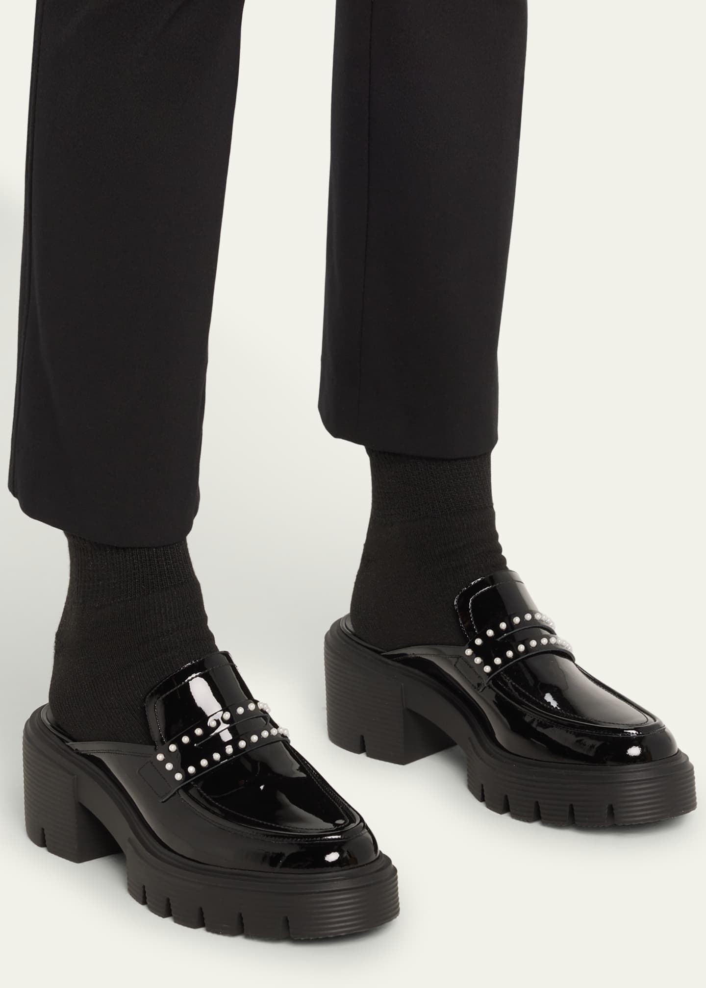 Stuart weitzman top penny loafer