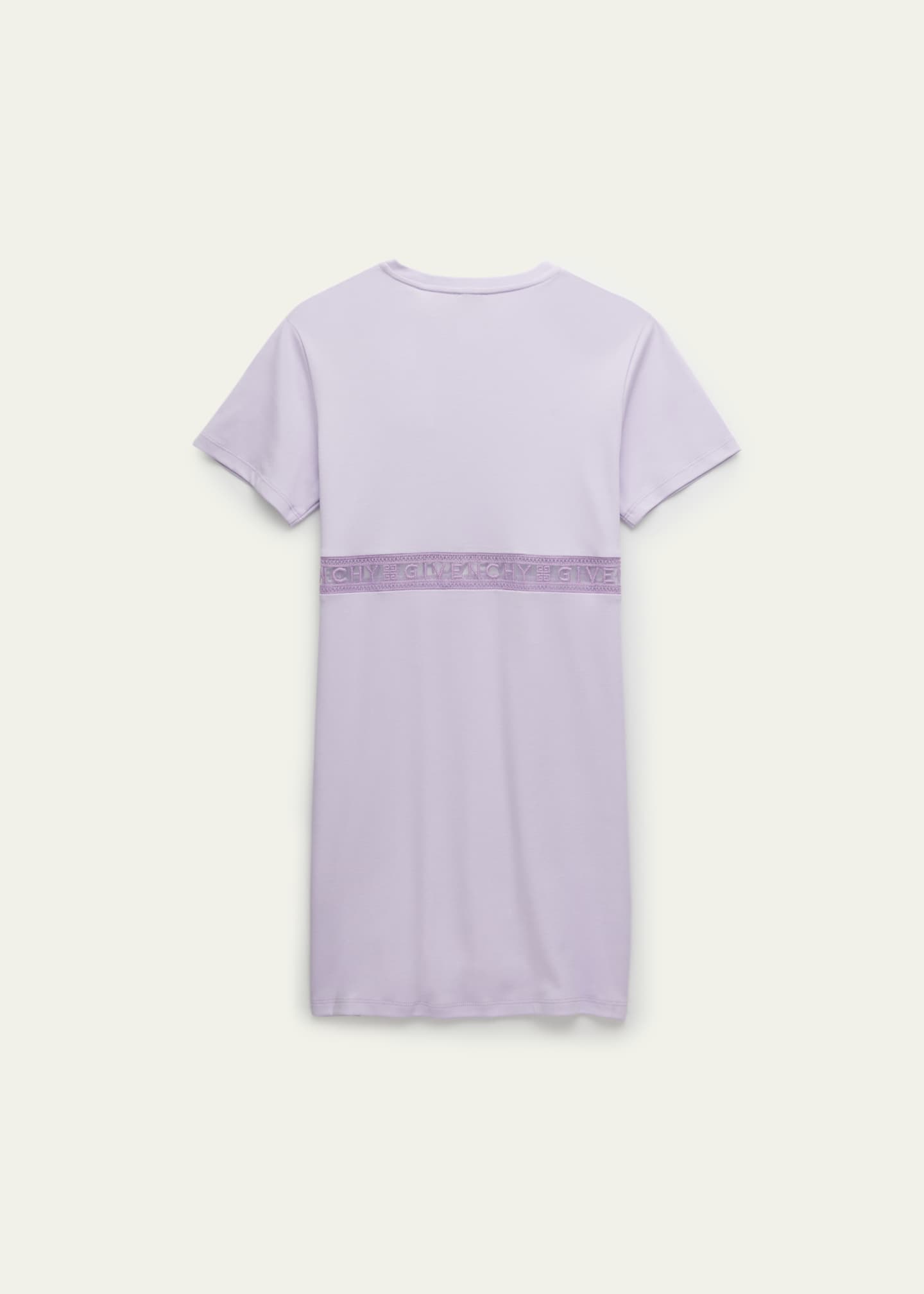 barmhjertighed Lånte svale Givenchy Girl's Logo Lace Trim T-Shirt Dress, Size 4-14 - Bergdorf Goodman