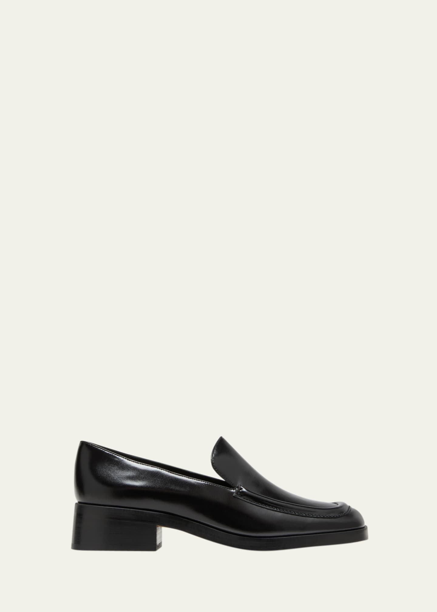 Vince black loafers on sale