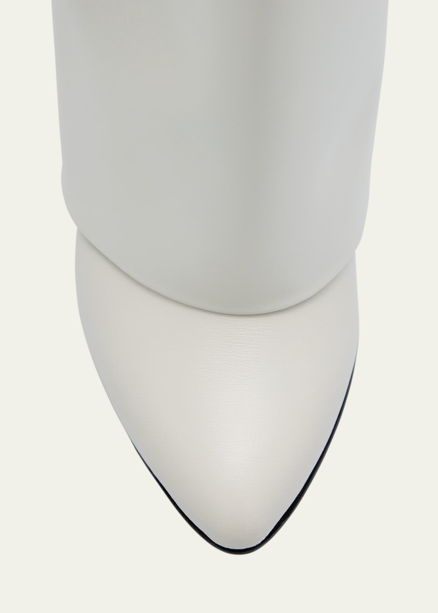 Shark Lock Leather Boots