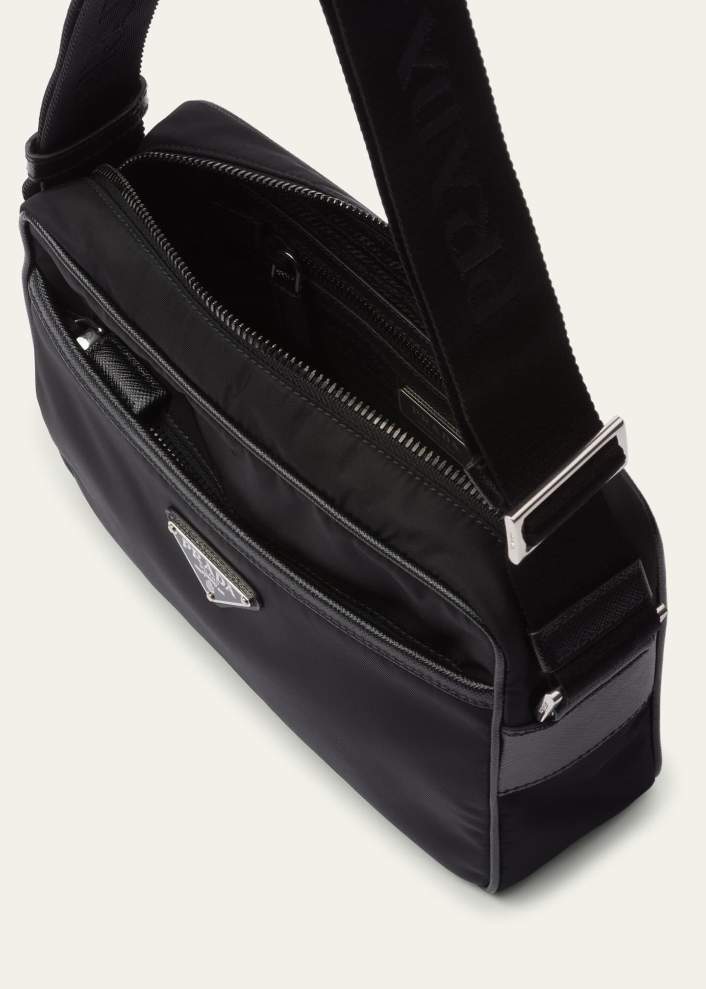 週間売れ筋 Crossbody Nylon Saffiano Men's Prada Bag Goodman Bergdorf - バッグ