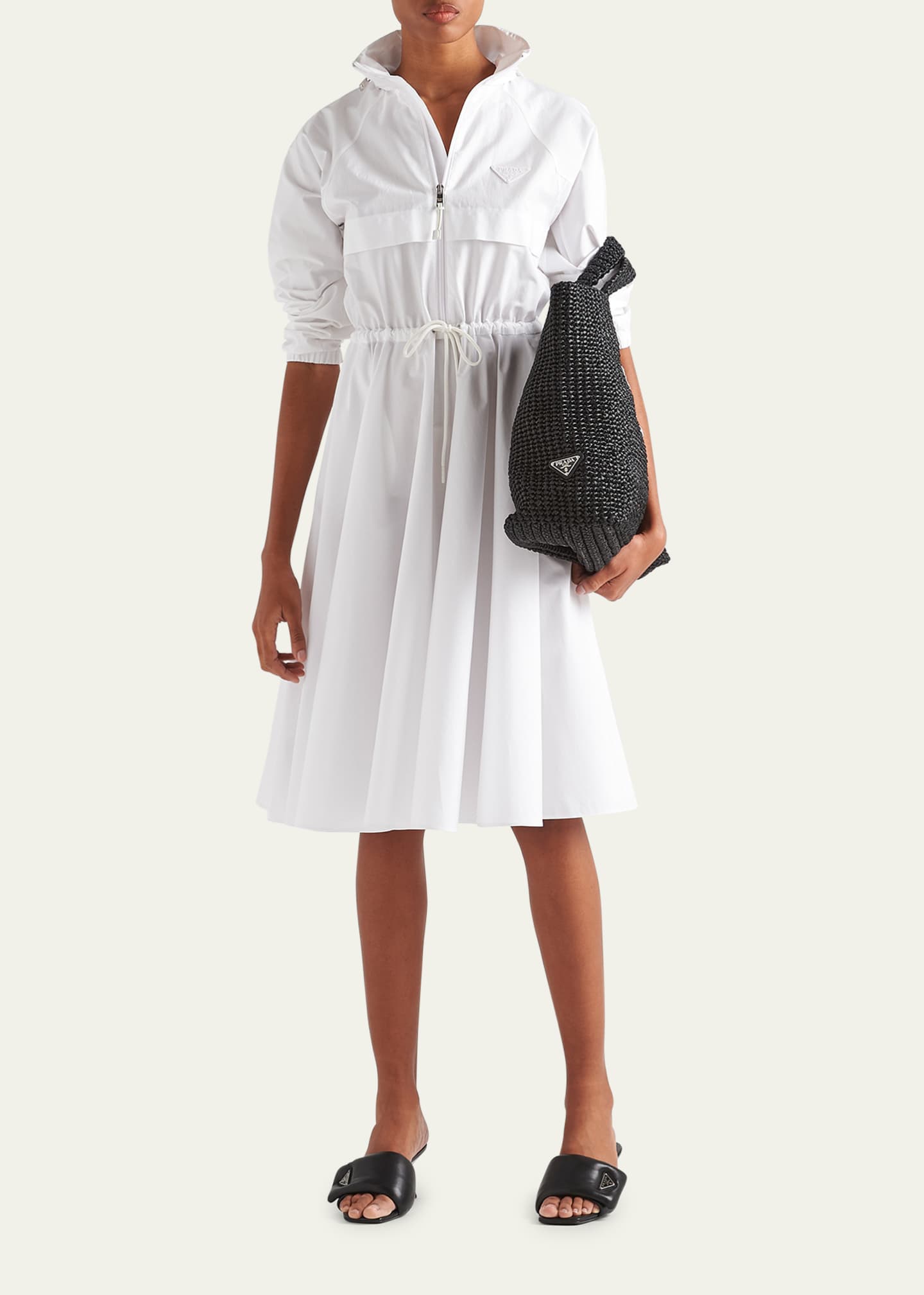 Prada top shirt dress
