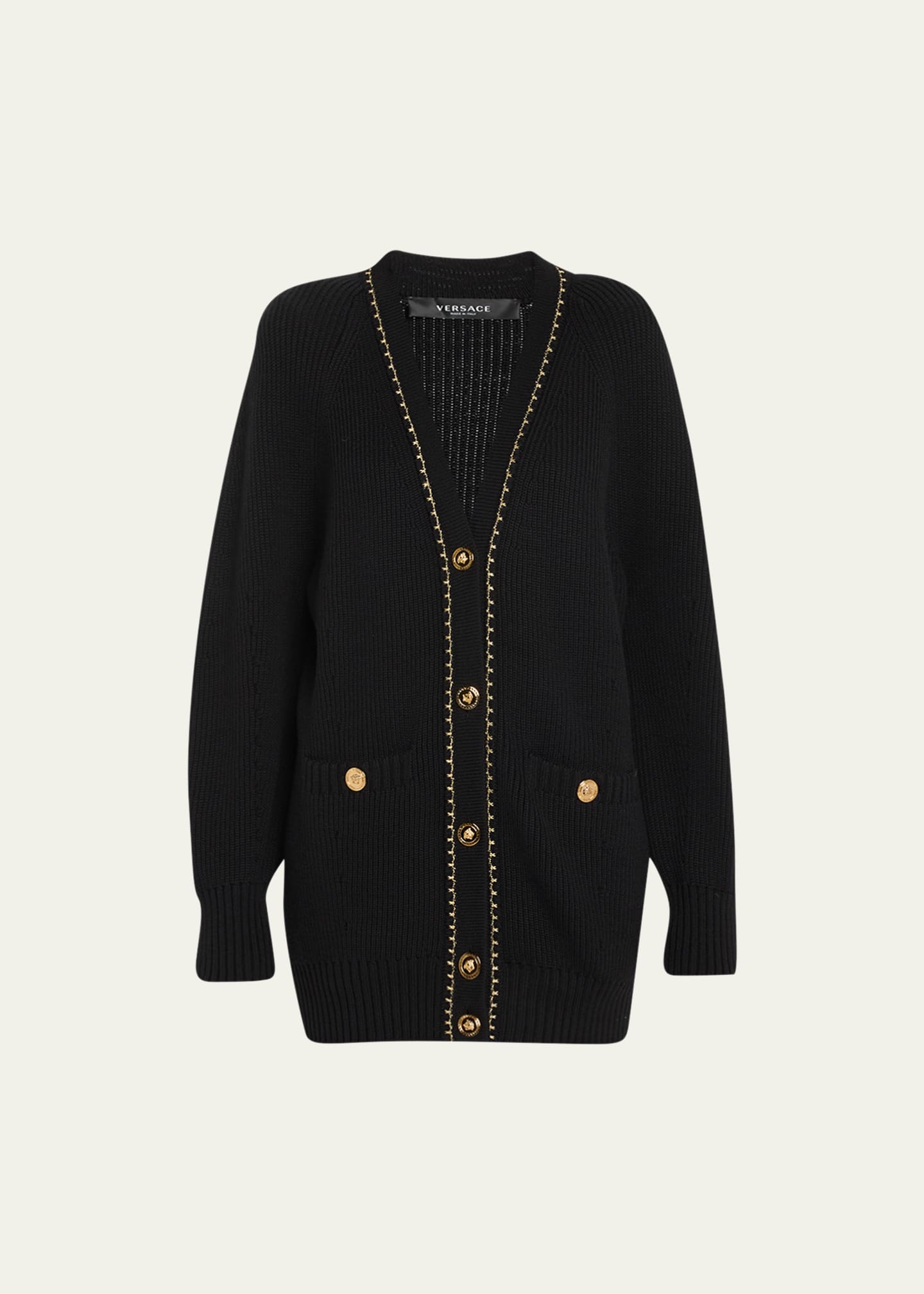 Versace wool hot sale sweater