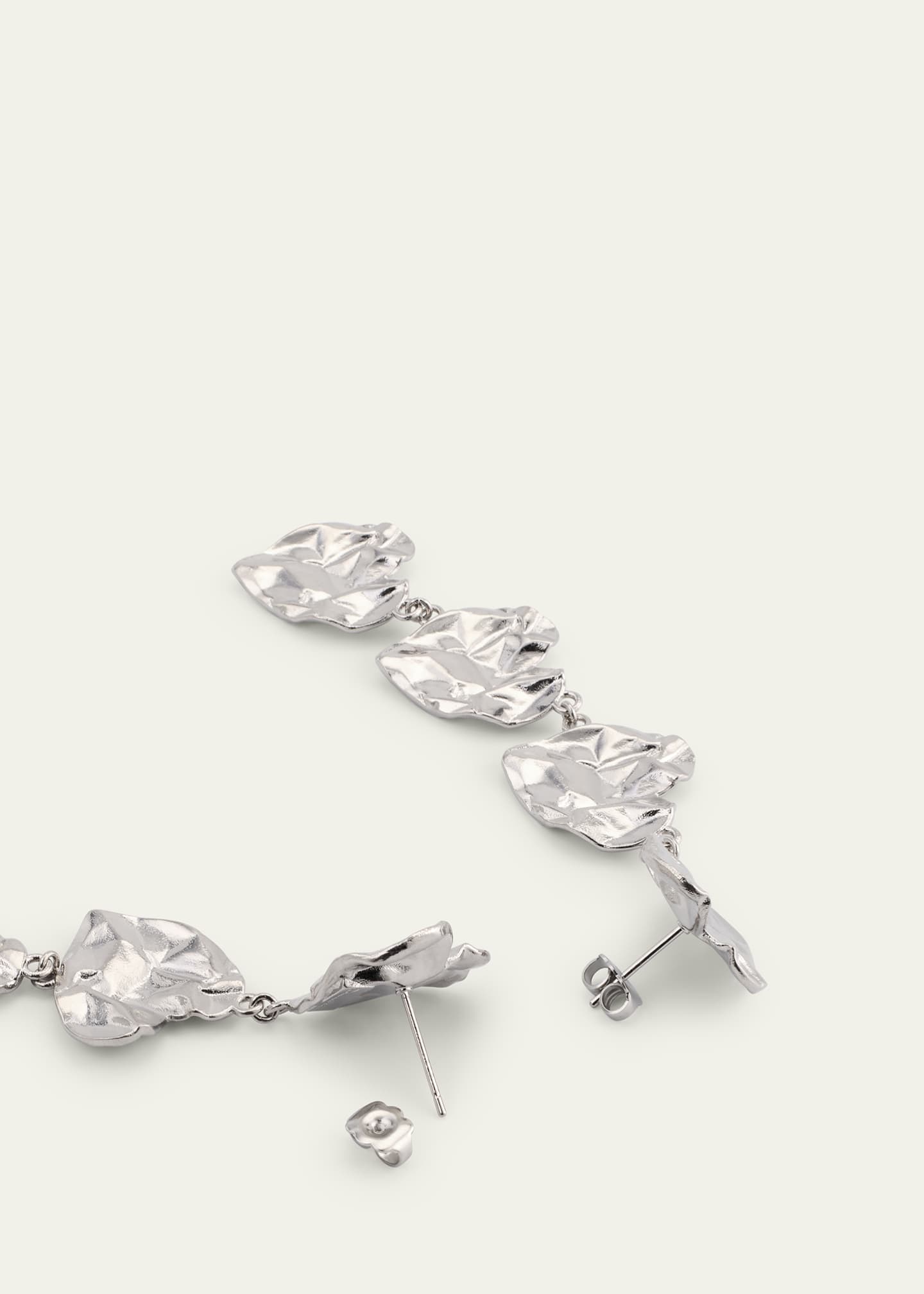 Oscar de la renta heart earrings clearance
