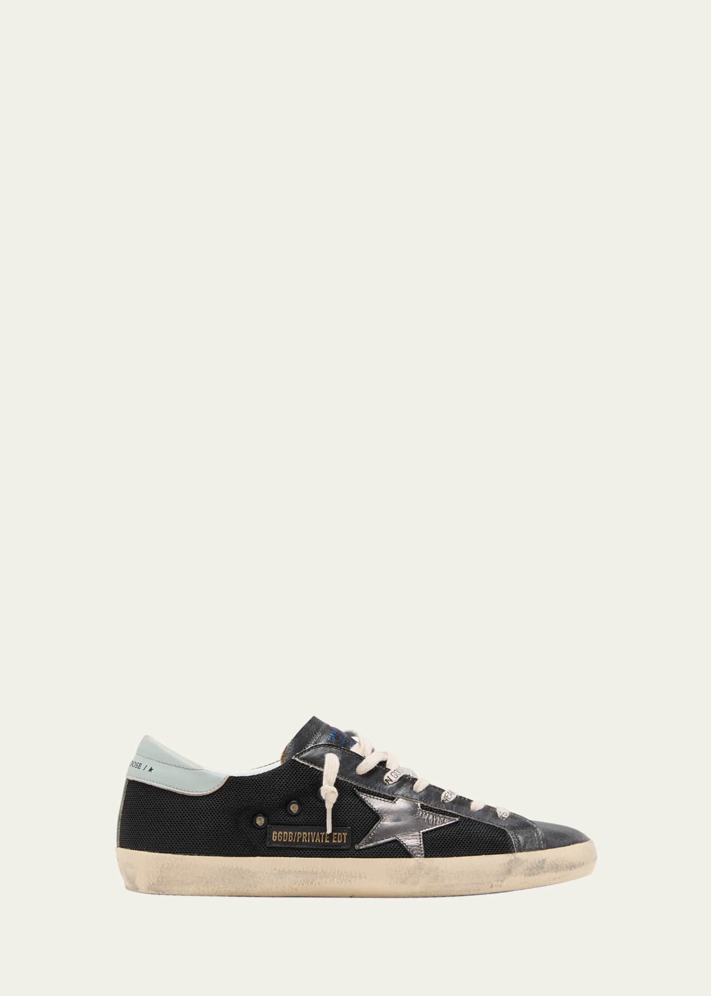 Golden Goose Men's Super-Star Leather Low-Top Sneakers