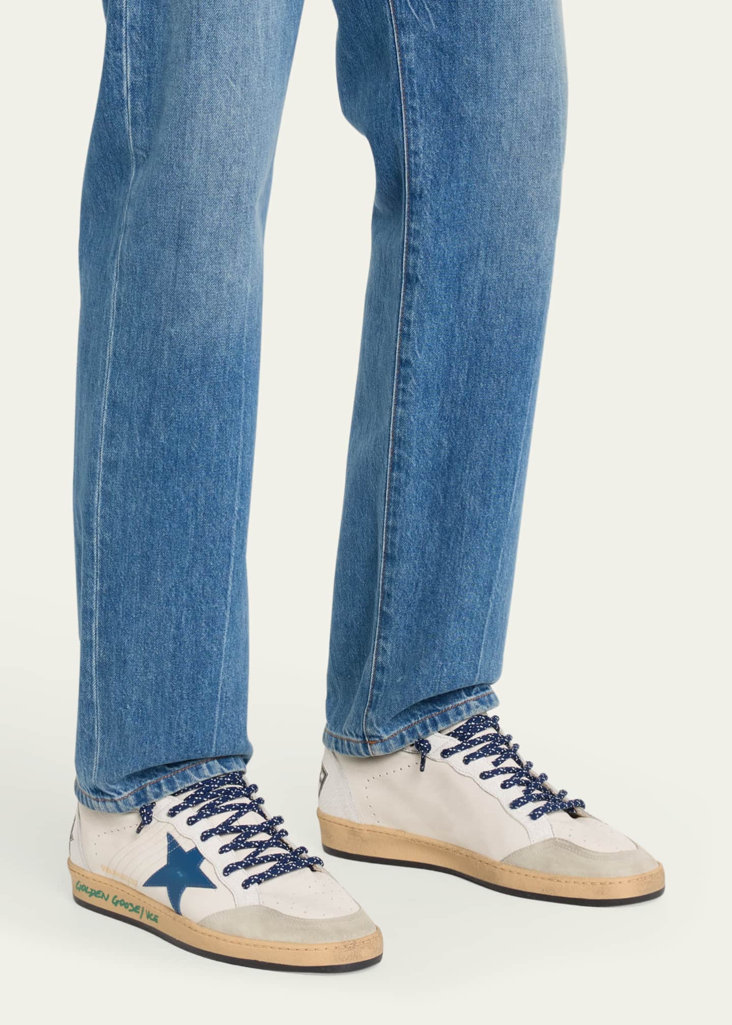Golden goose ball star men's clearance