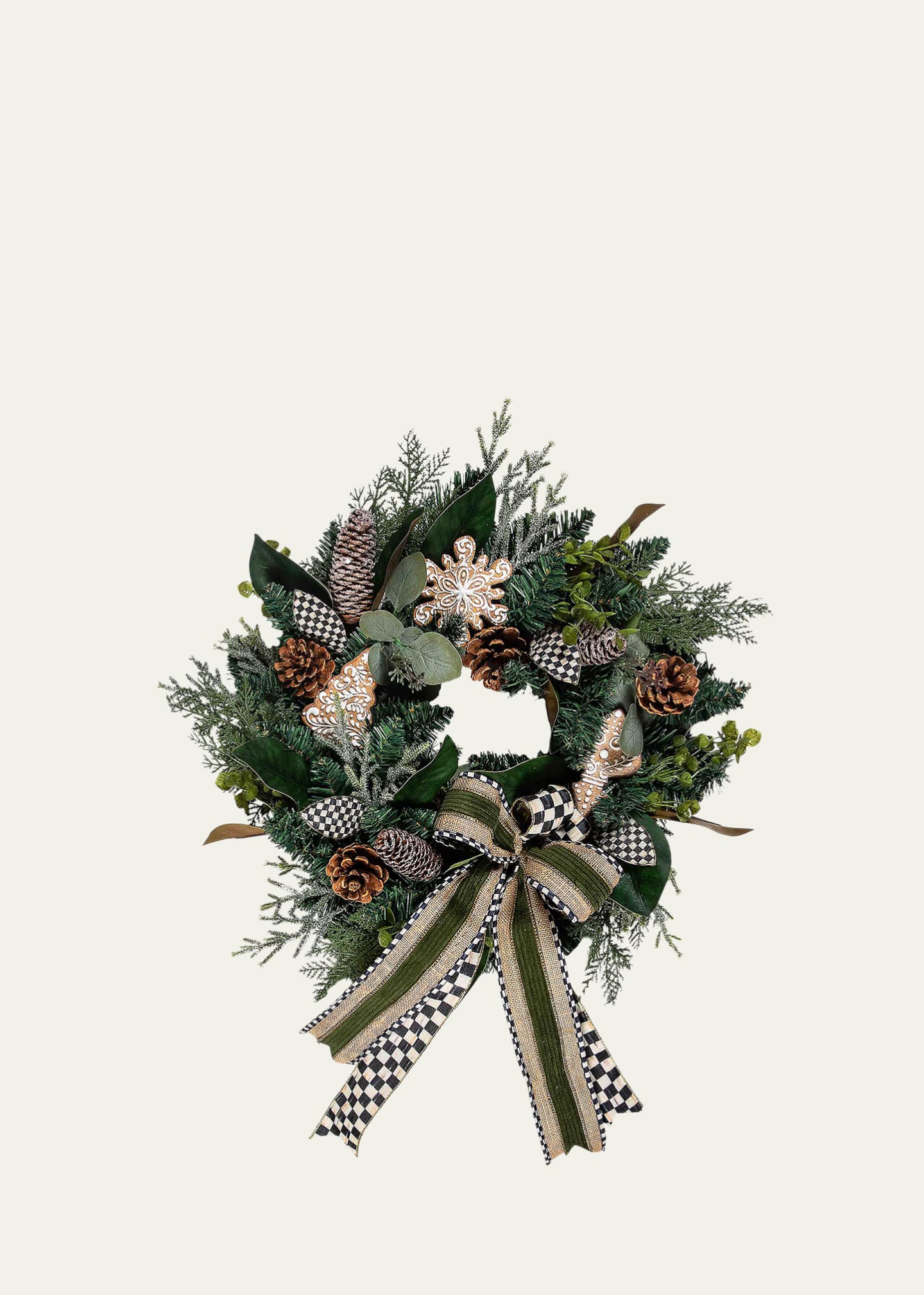 Mackenzie Childs Christmas Wreath 