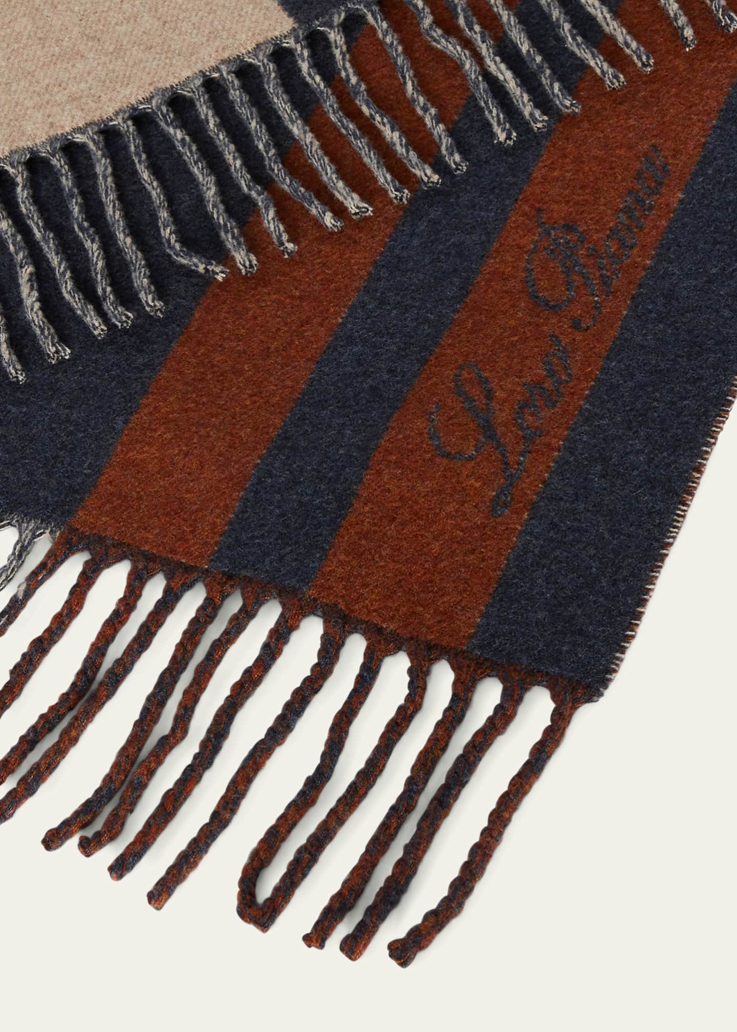 Loro Piana Plaid Santa Cruz Throw Blanket Bergdorf Goodman