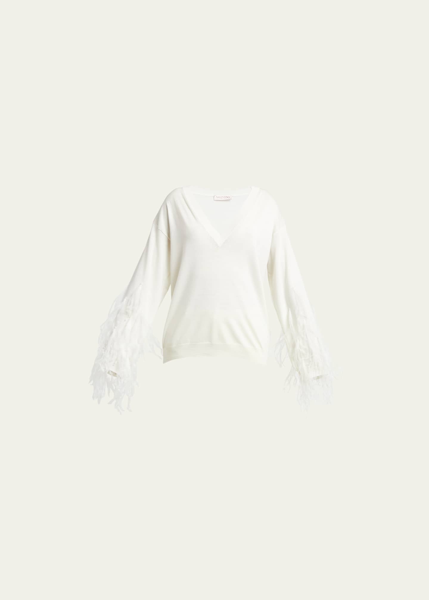 Valentino 2025 white sweater
