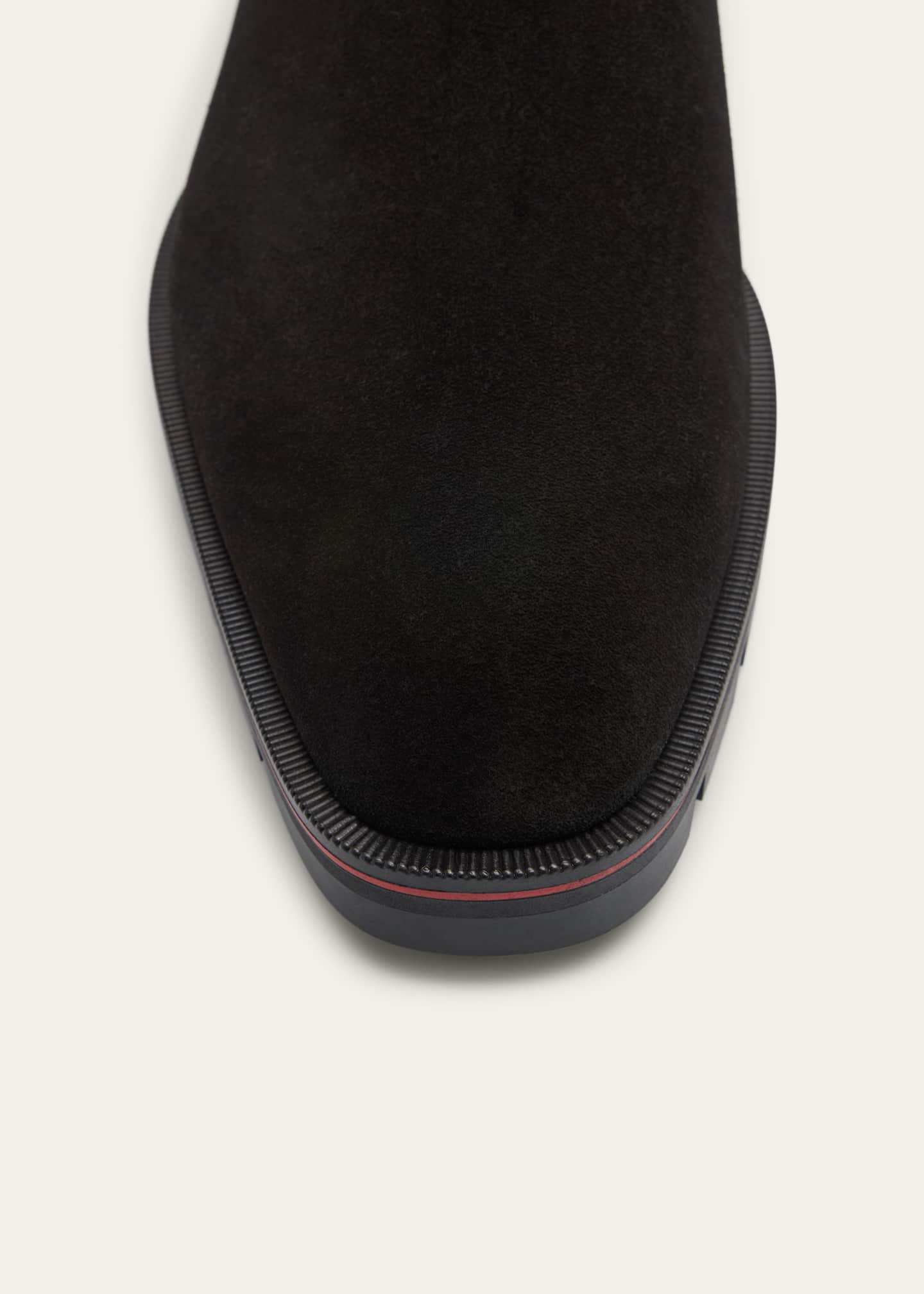 Christian Louboutin Men's Alpinosol Lug Sole Chelsea Boots Image 6 of 6