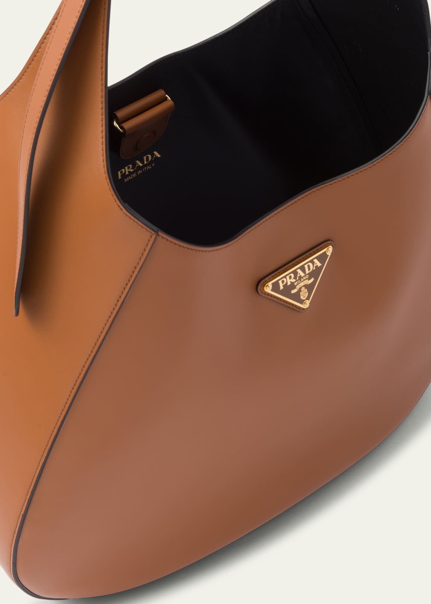 Prada City Maxi Leather Hobo Bag - Bergdorf Goodman