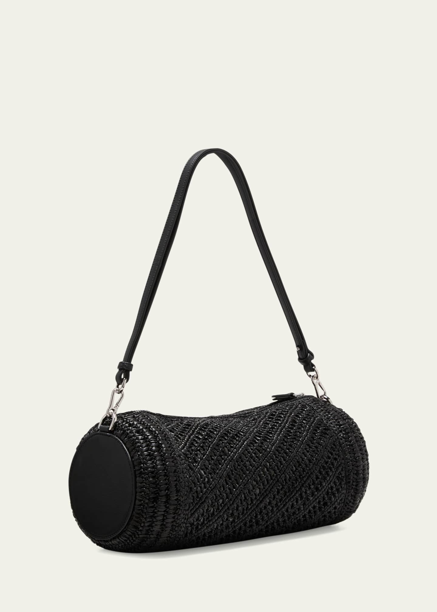 Loewe Bracelet Pouch Raffia Shoulder Bag