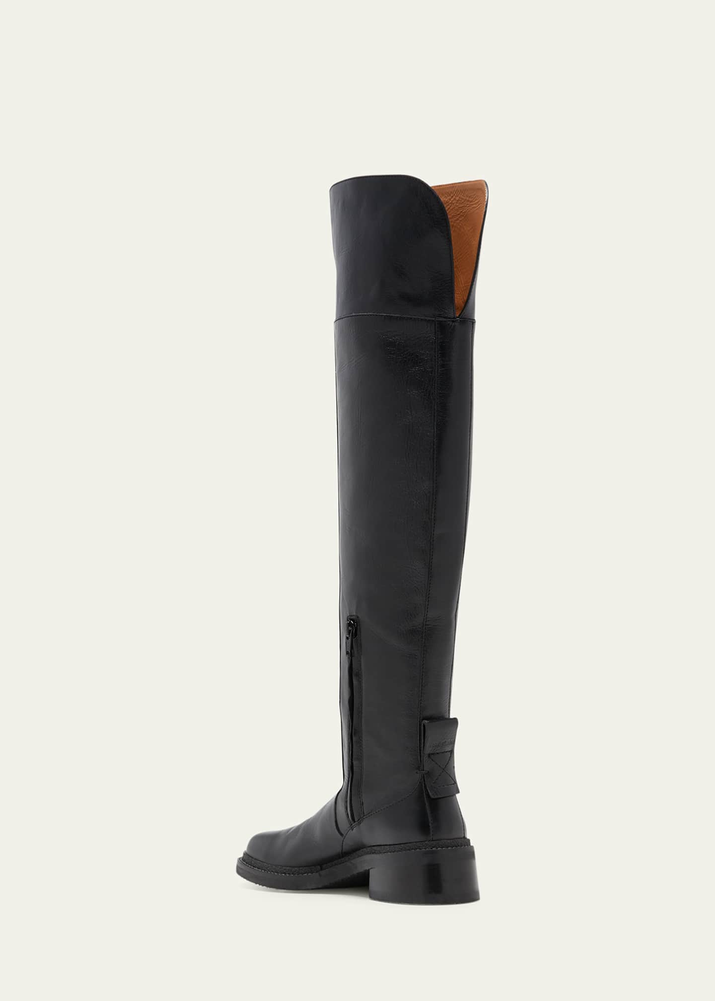 See by Chloe Bonni Leather Over The Knee Boots Bergdorf Goodman