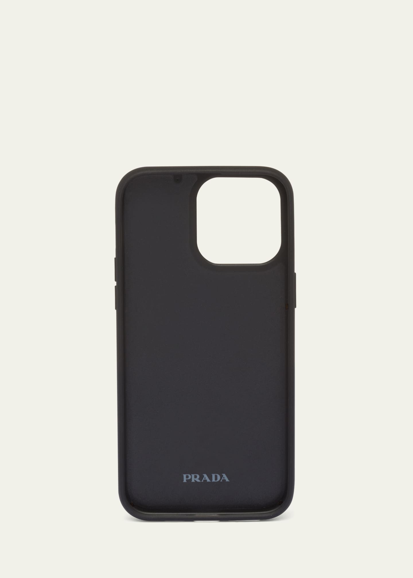 Prada Triangle Logo Crystal Phone Case iPhone 14 PRO MAX