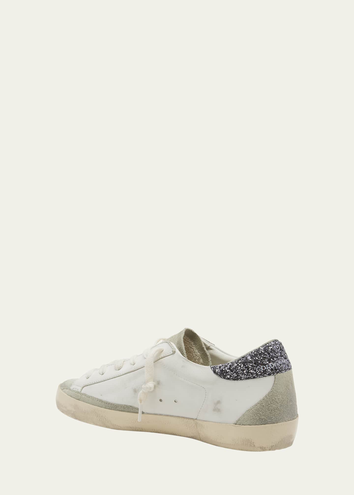 Golden Goose Superstar Mixed Leather Low-Top Sneakers Image 3 of 3