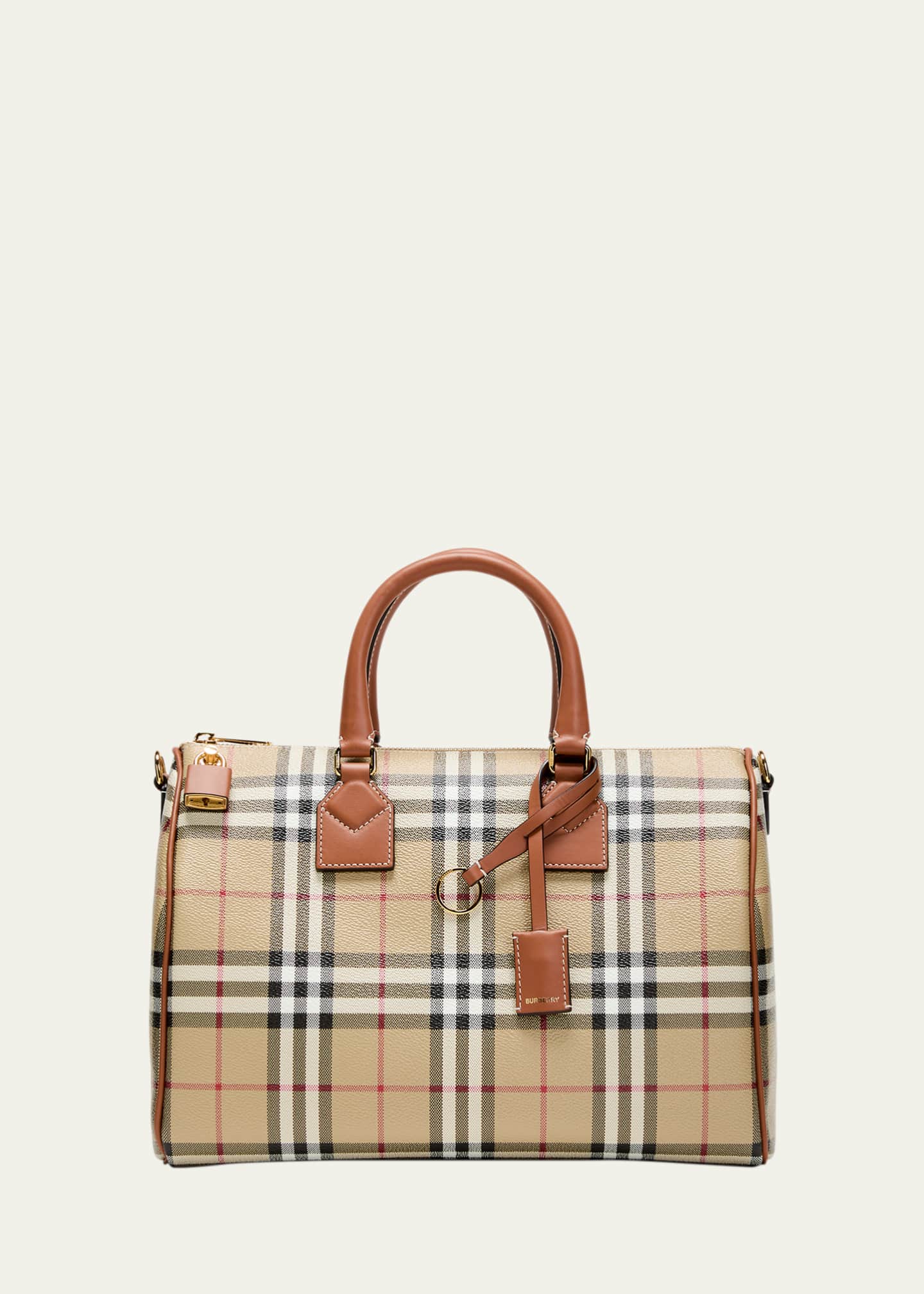 Burberry bag nova check clearance