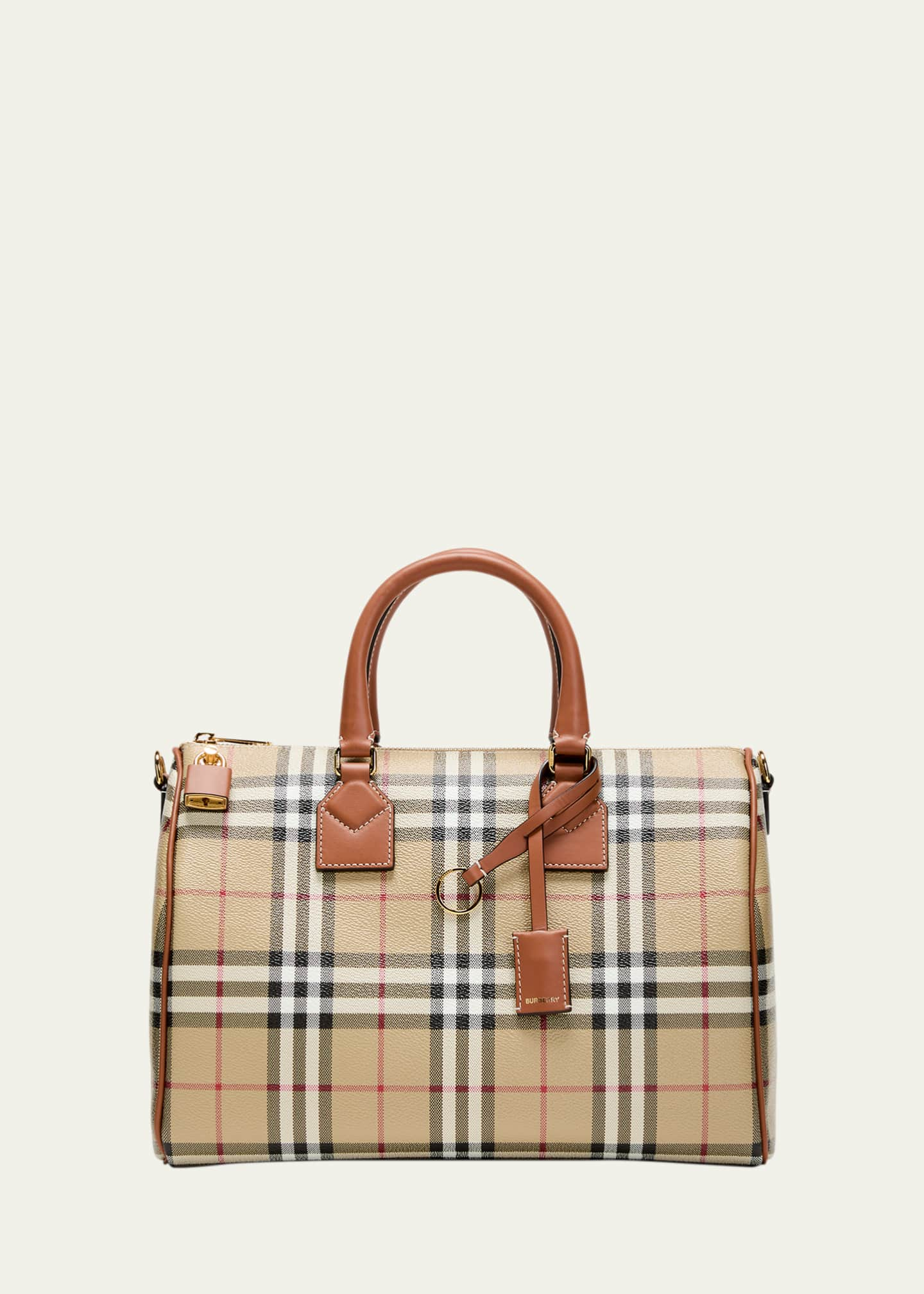 Burberry Check Bowling Shoulder Bag - Bergdorf Goodman