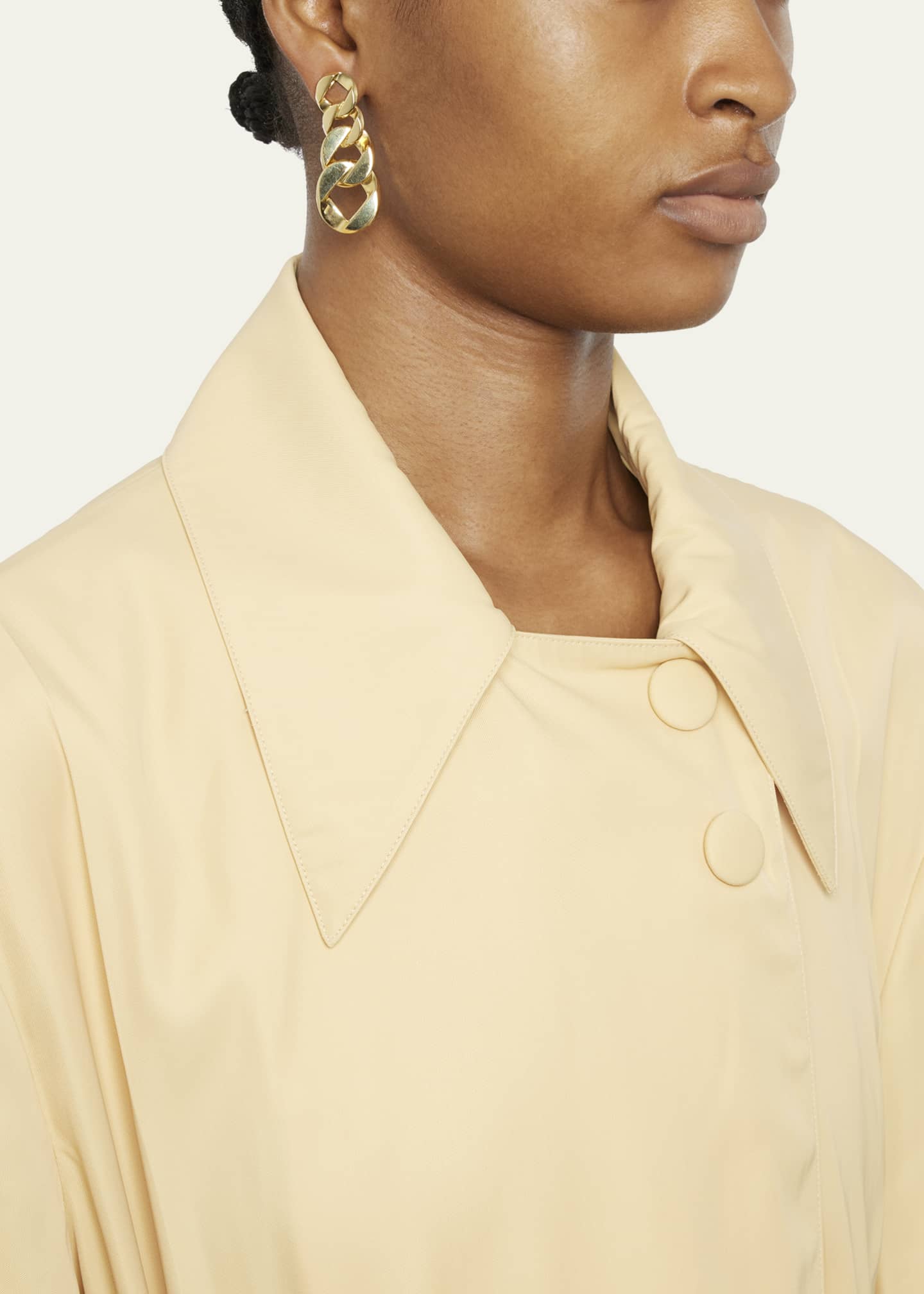 Verdura Curb-Link Pendant Earclips Image 2 of 4