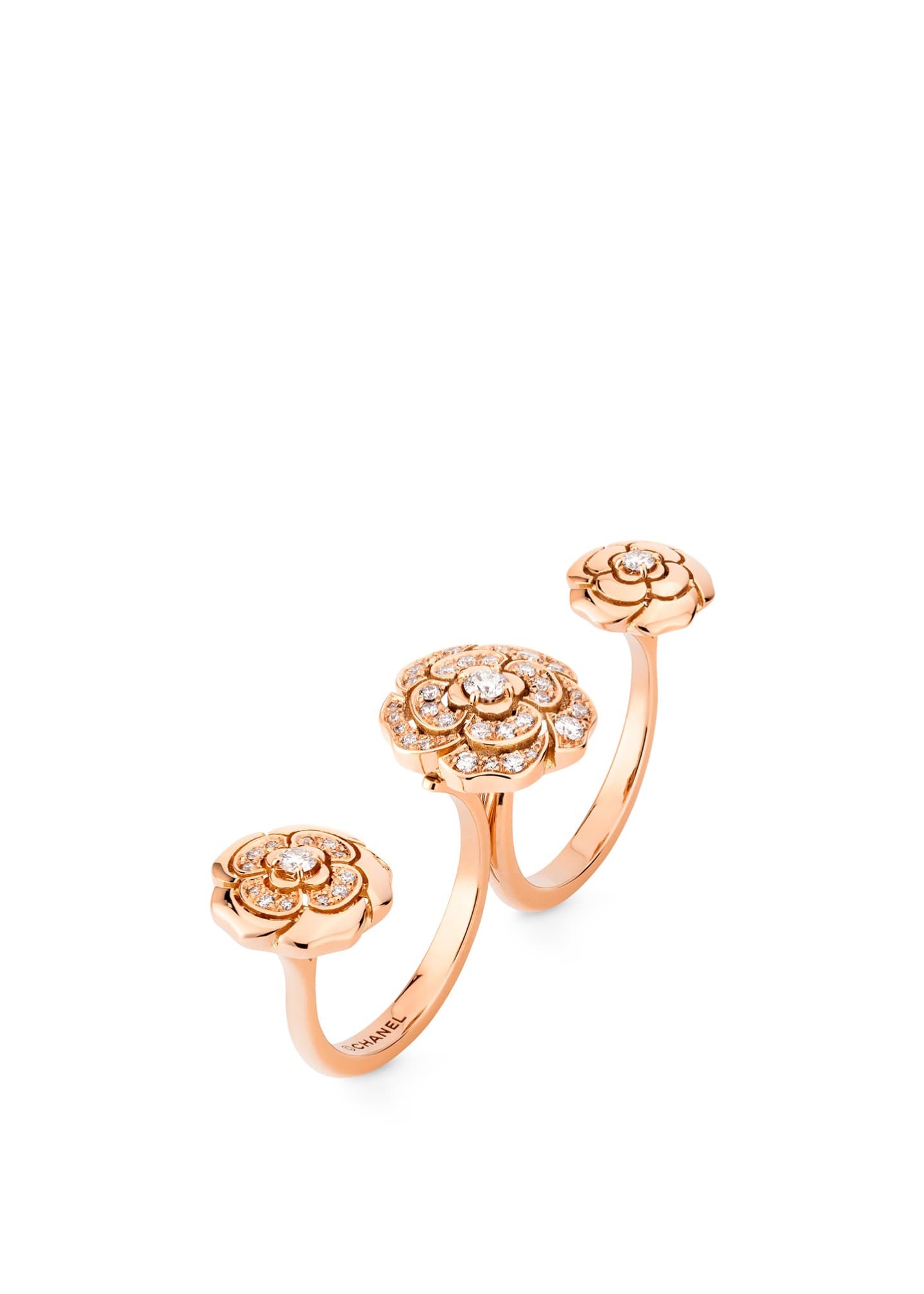 CHANEL Extrait de Camélia Transformable Ring