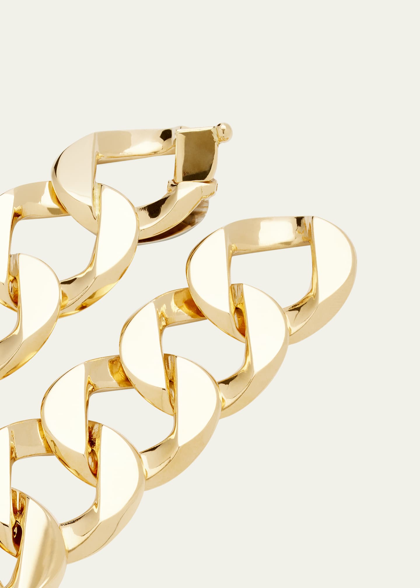 Verdura Curb-Link Bracelet with Diamond Link Image 4 of 4