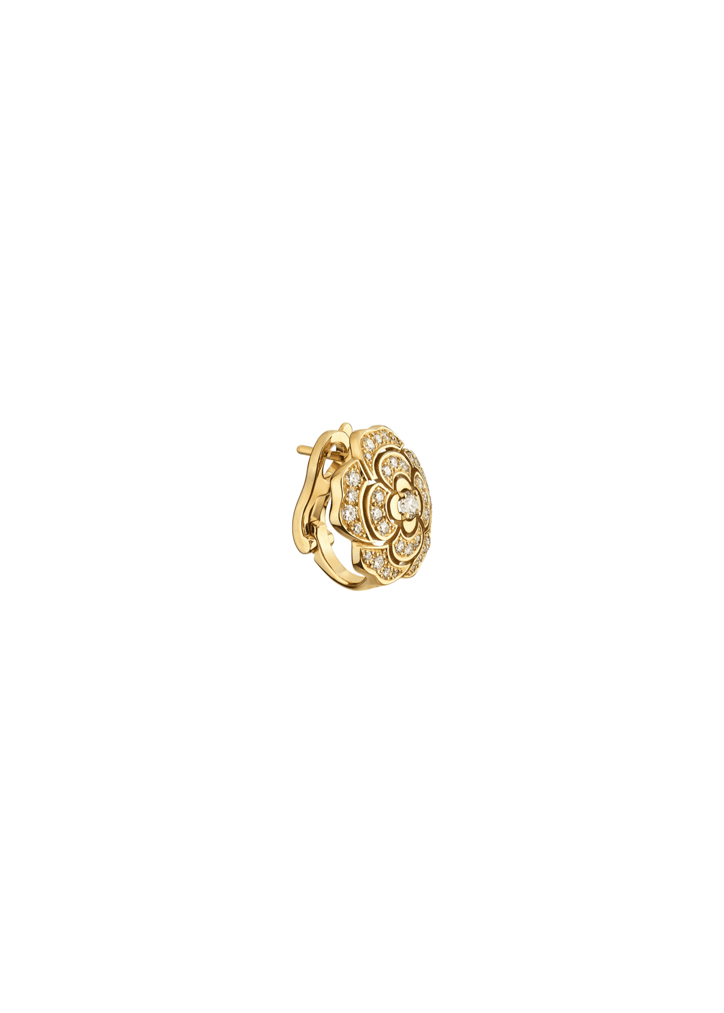 CHANEL BOUTON DE CAMÉLIA EARRINGS Image 3 of 4