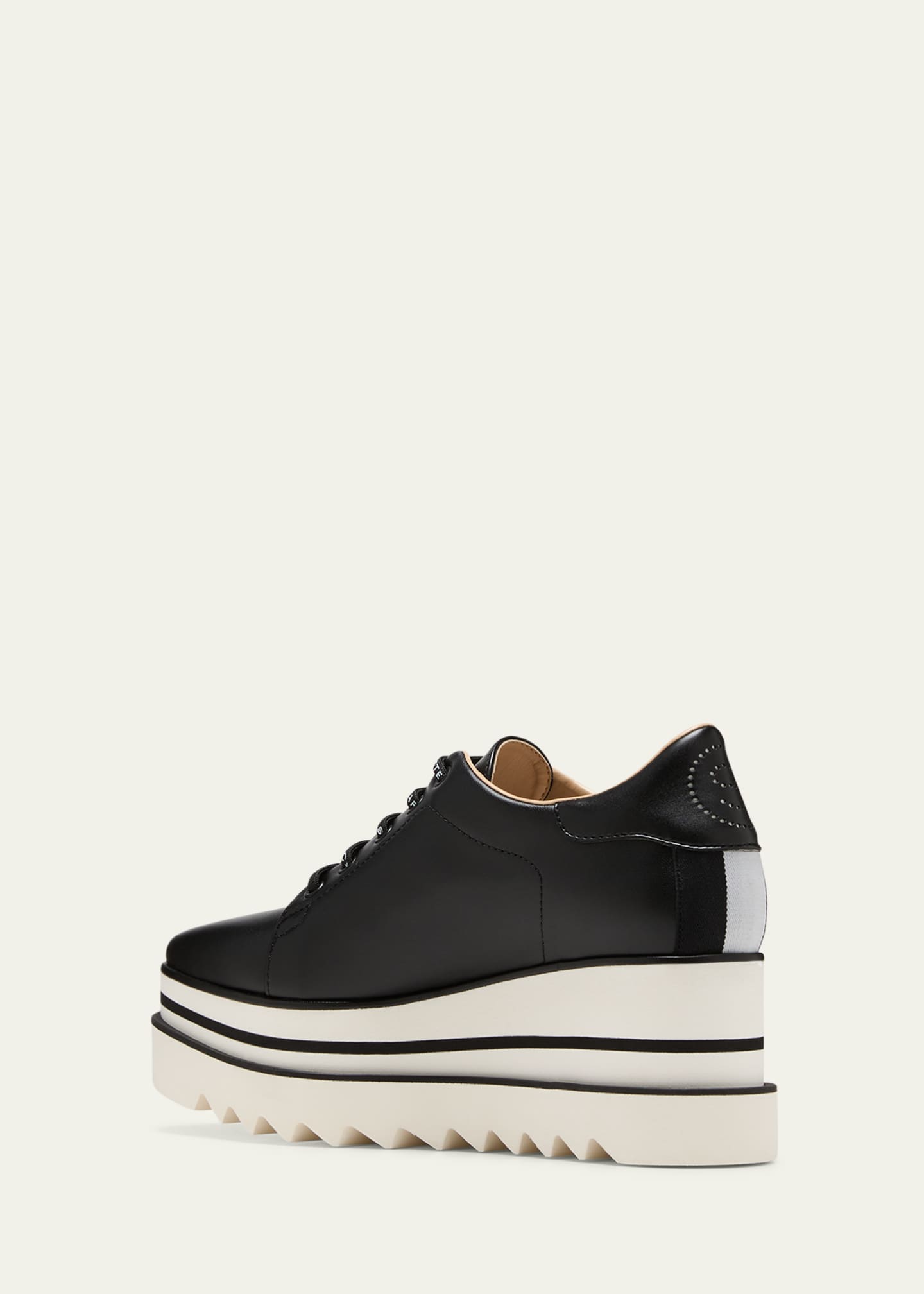 Stella McCartney Sneakelyse Vegan Logo Platform Loafers Image 4 of 5