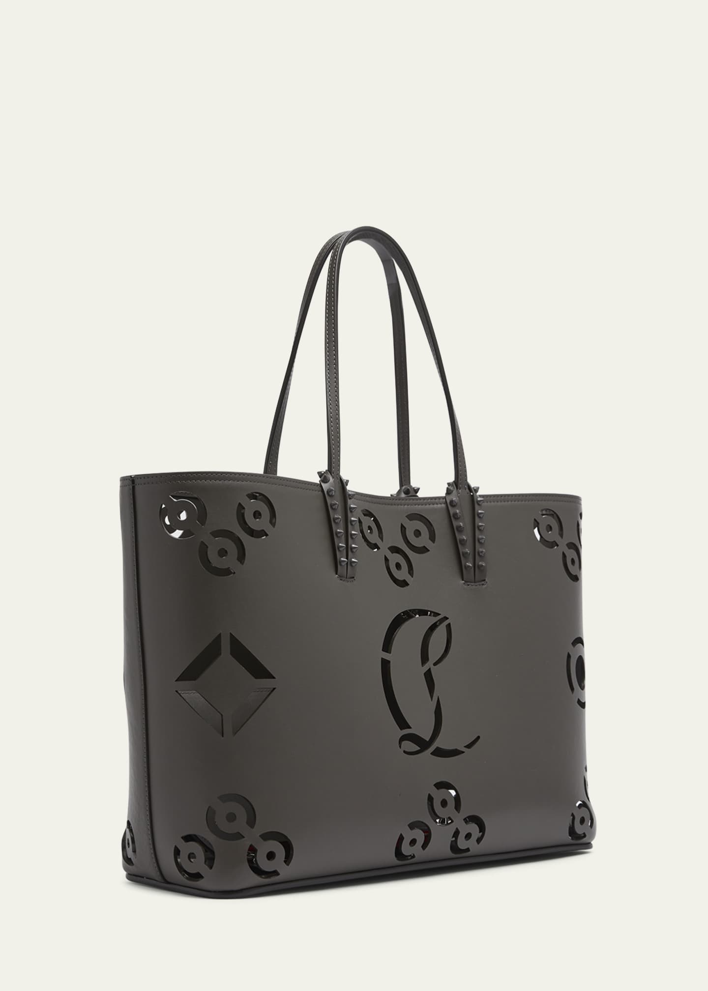 Christian Louboutin Cabata Perforated Logo Leather Tote Bag - Bergdorf ...