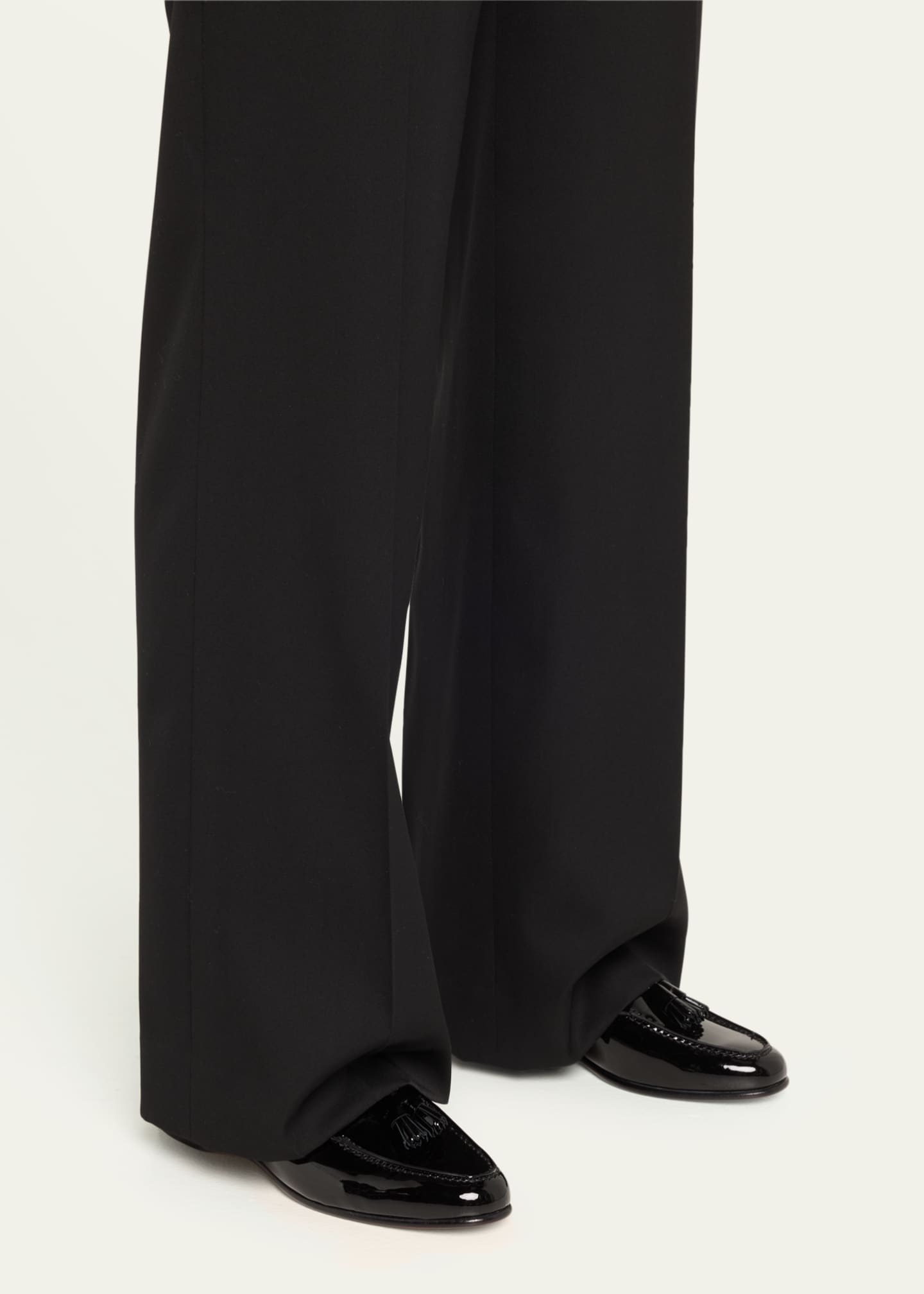 Santoni Andrea Patent Tassel Loafers Image 2 of 5