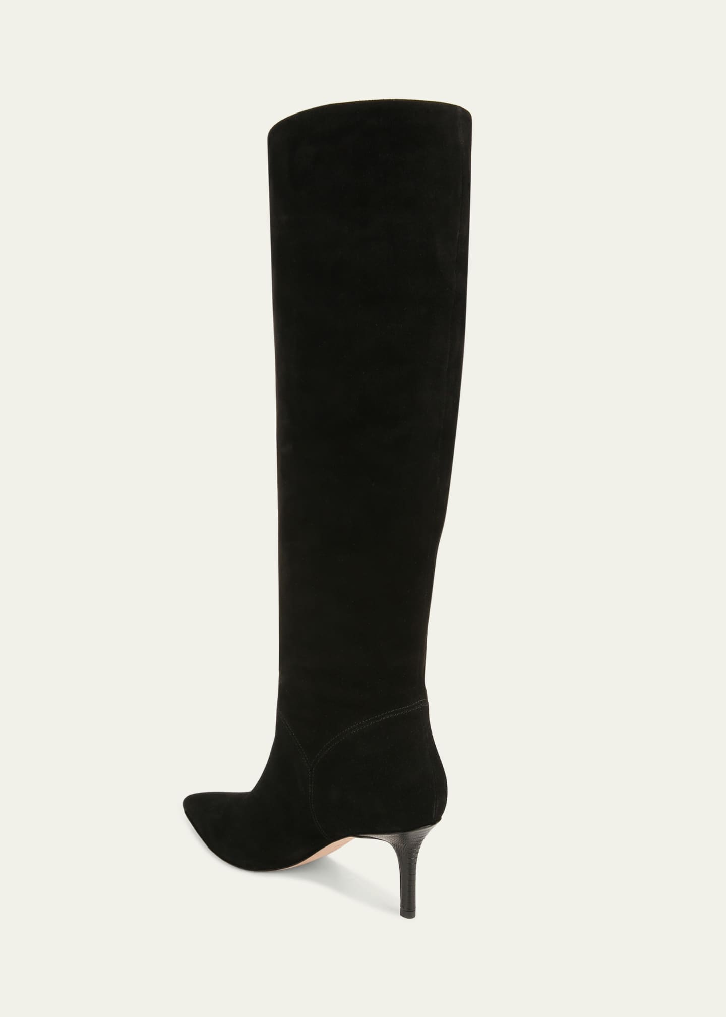 Veronica Beard Lexington Suede Stiletto Knee Boots - Bergdorf Goodman