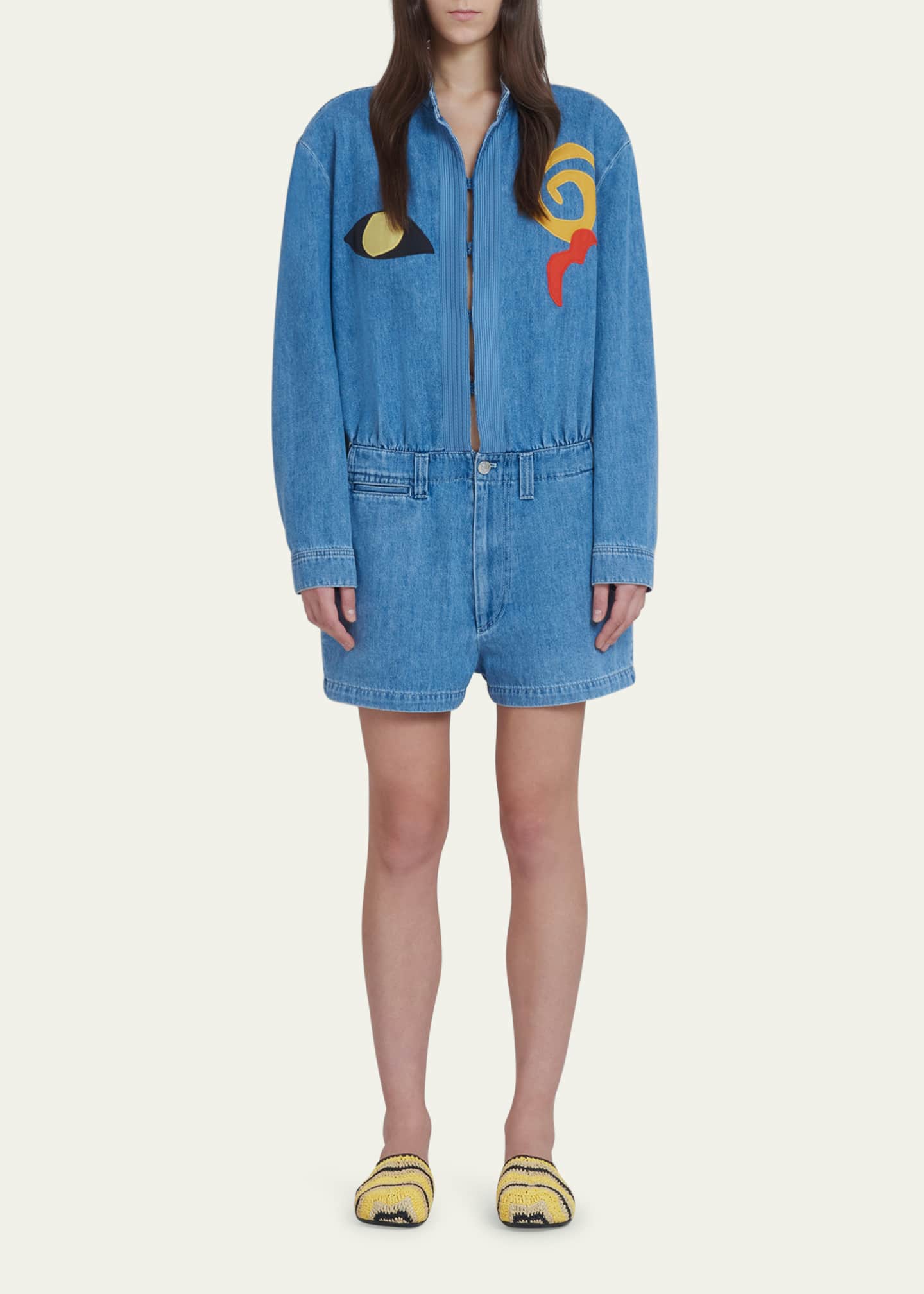 Minkpink minx denim jumpsuit best sale