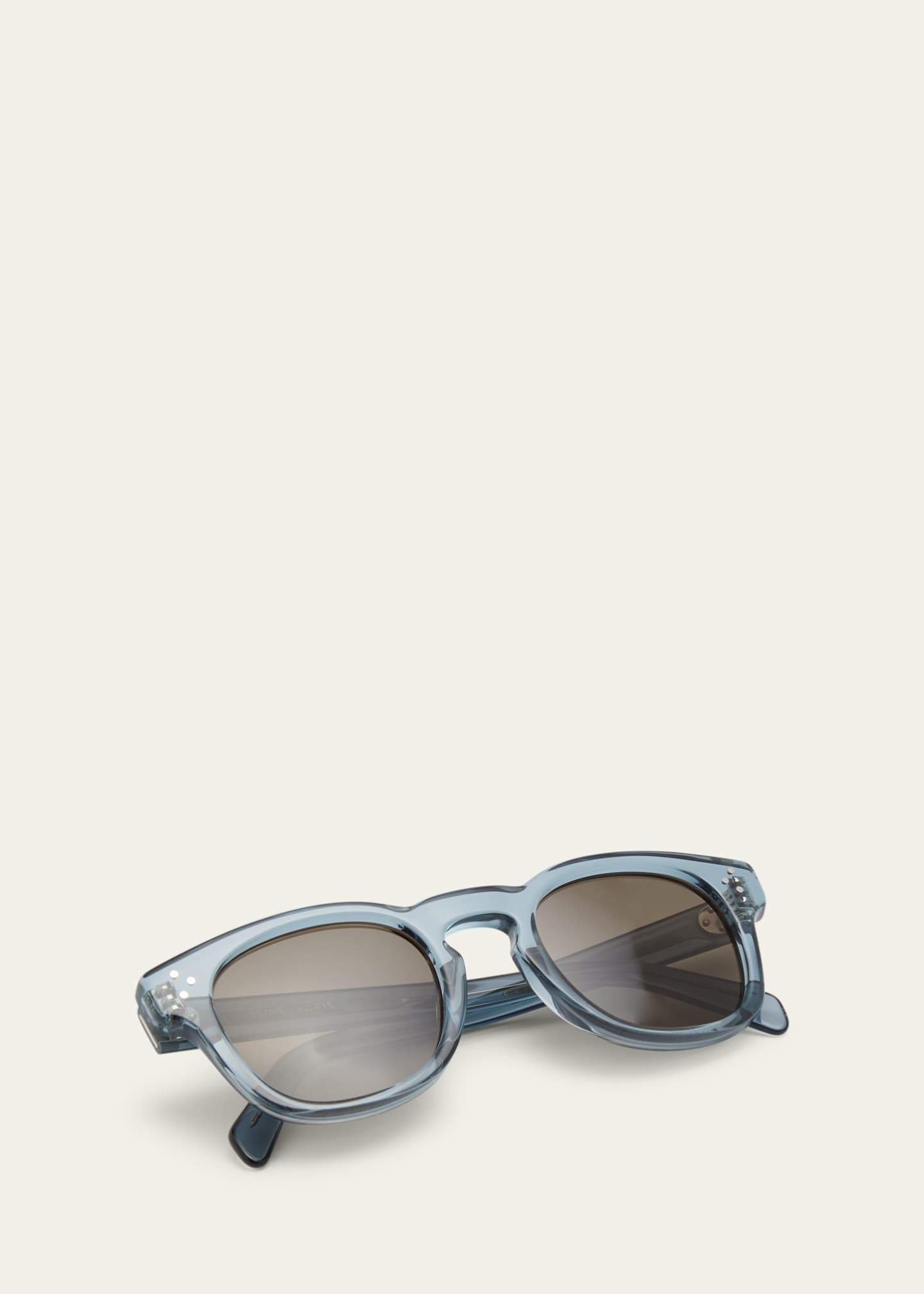 Celine Men's Acetate Round Sunglasses Image 4 of 5