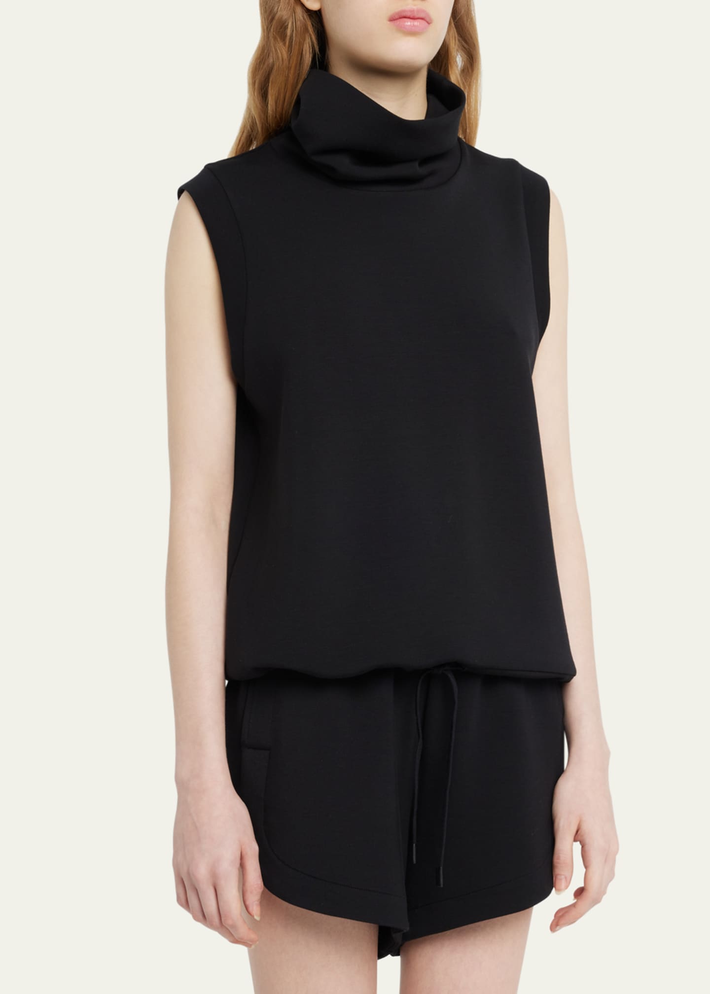 Varley Leigh HighNeck Tank Top Bergdorf Goodman