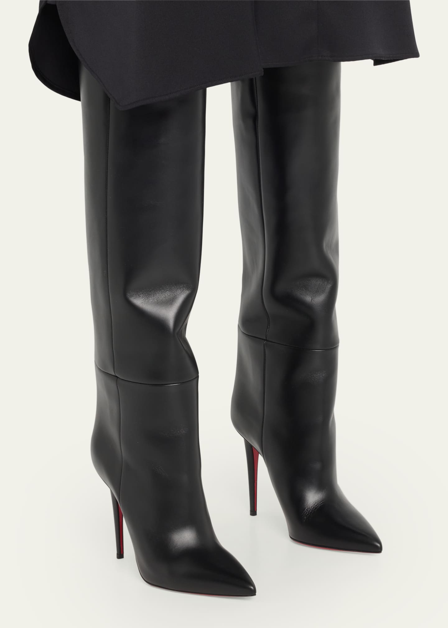 Knee high boots louboutin outlet