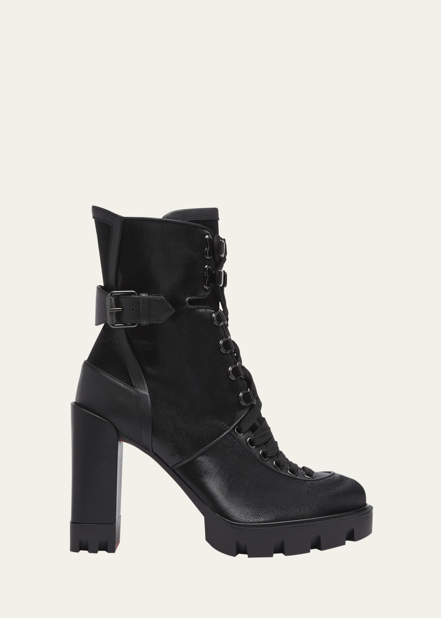 Christian louboutin lace up boots new arrivals