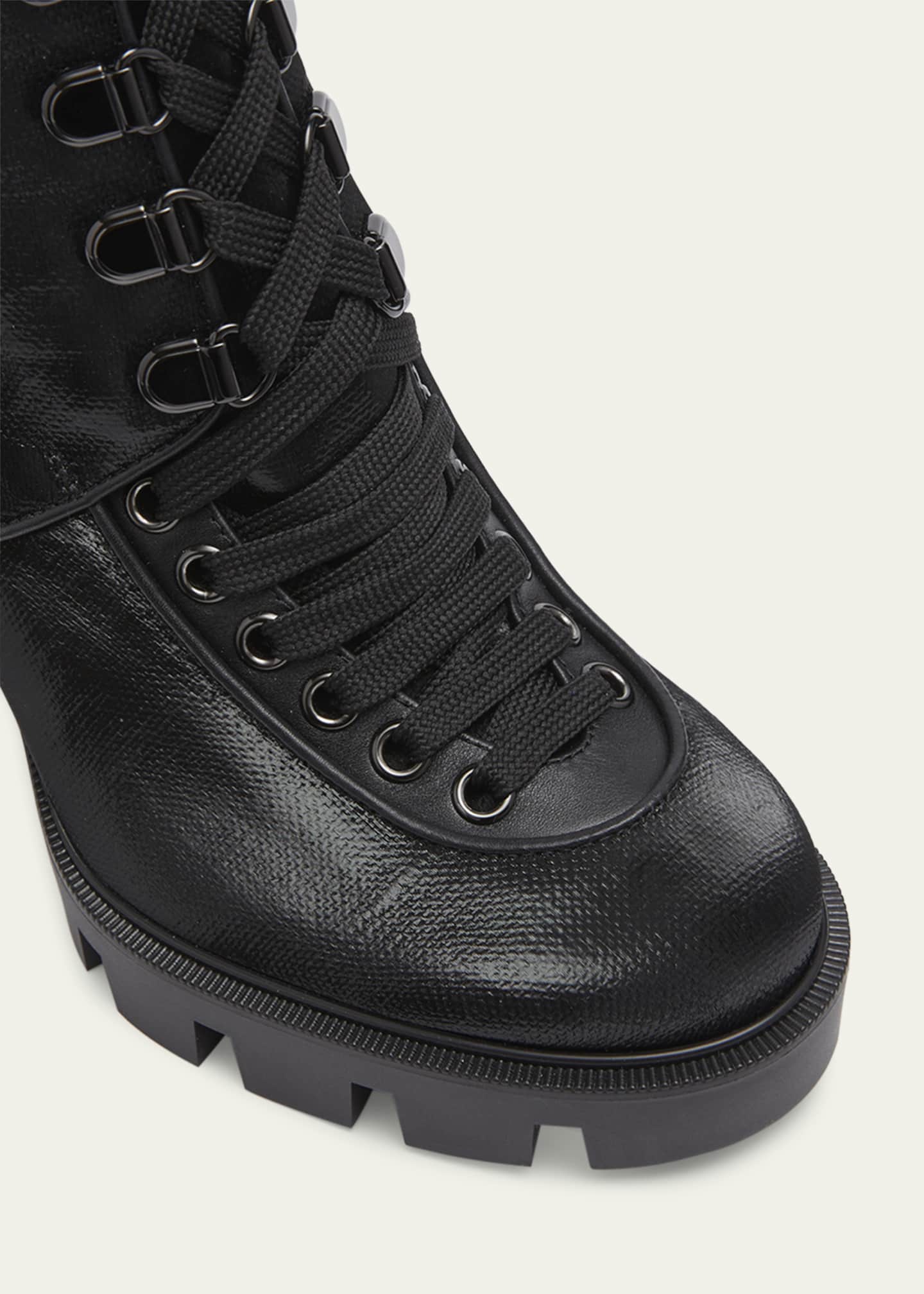 Lace up red bottoms on sale