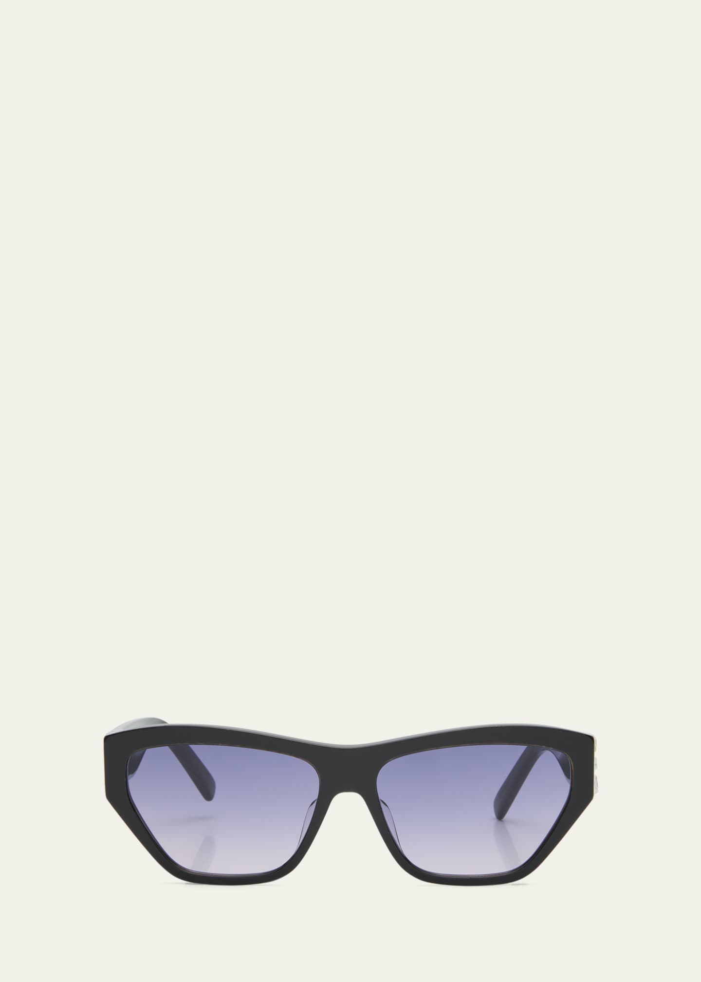 Givenchy 4G Acetate & Metal Cat-Eye Sunglasses Image 1 of 2