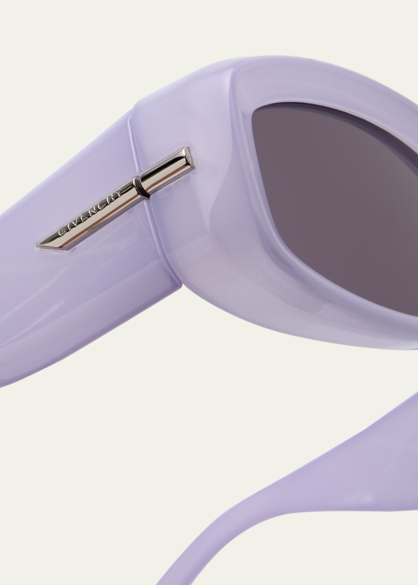 Givenchy G 180 Acetate Rectangle Sunglasses Image 4 of 5