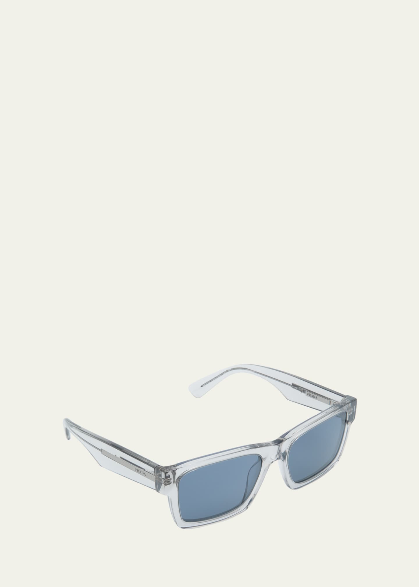 Prada Men's PR 25ZS Acetate Square Sunglasses - Bergdorf Goodman