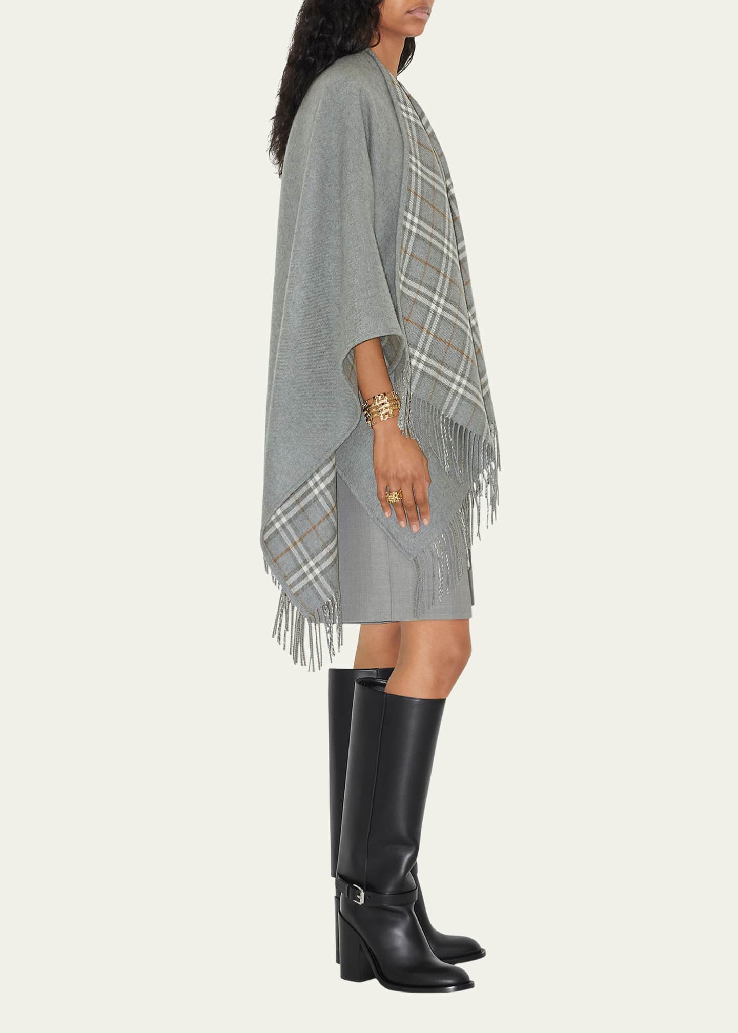 Burberry wool cape store