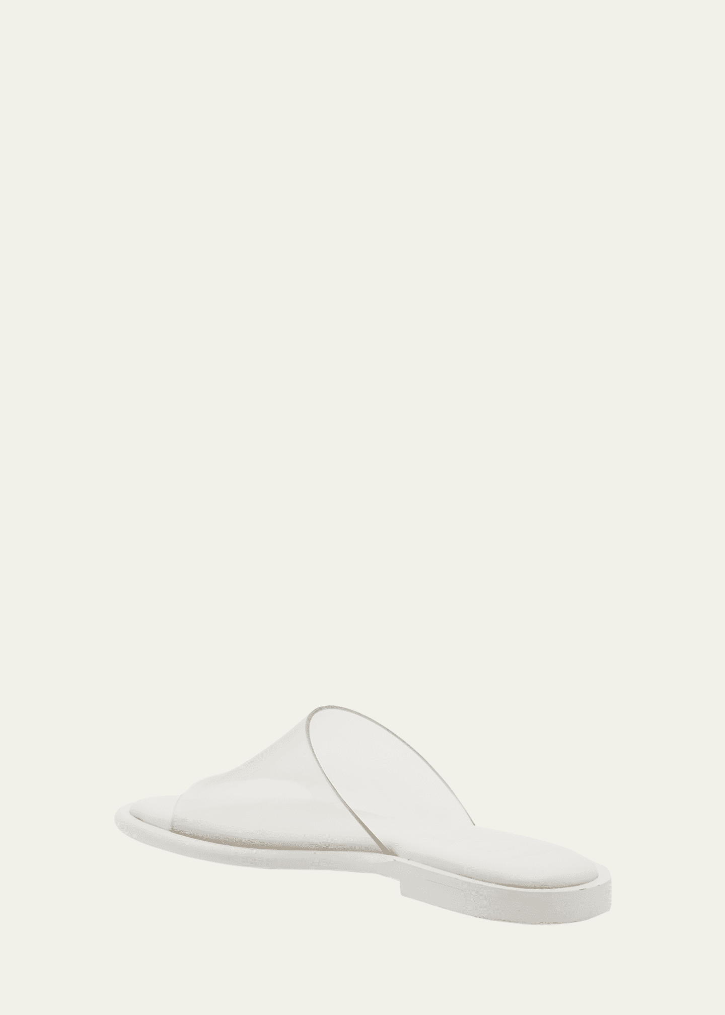 Loewe Loewe Transparent Flat Slide Sandals Bergdorf Goodman
