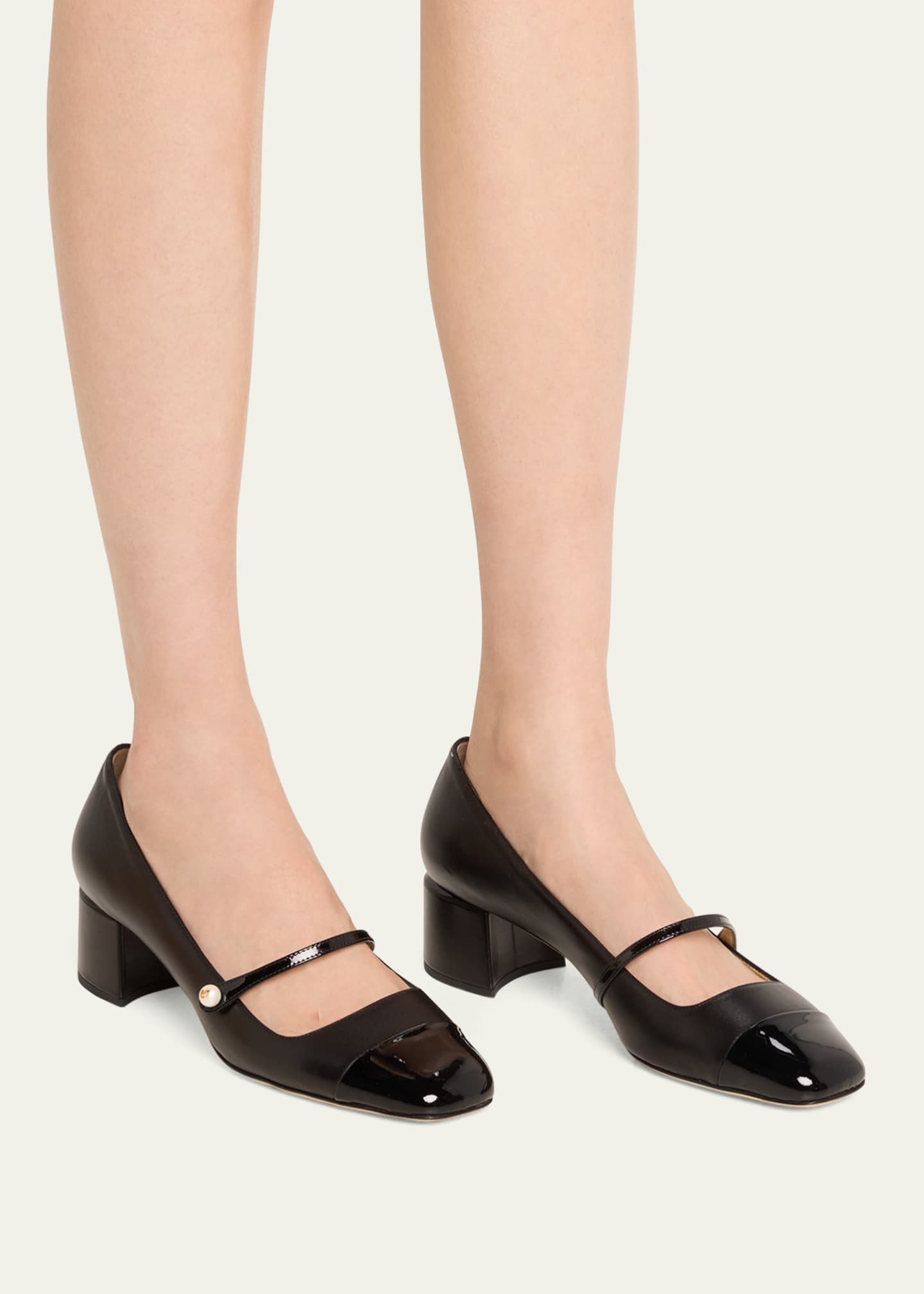 Jimmy Choo Elisa Mary Jane Ballerina Pumps Bergdorf Goodman