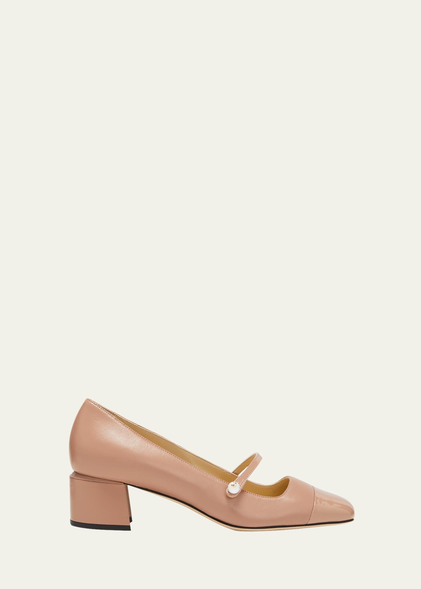 Jimmy Choo Elisa Mary Jane Ballerina Pumps