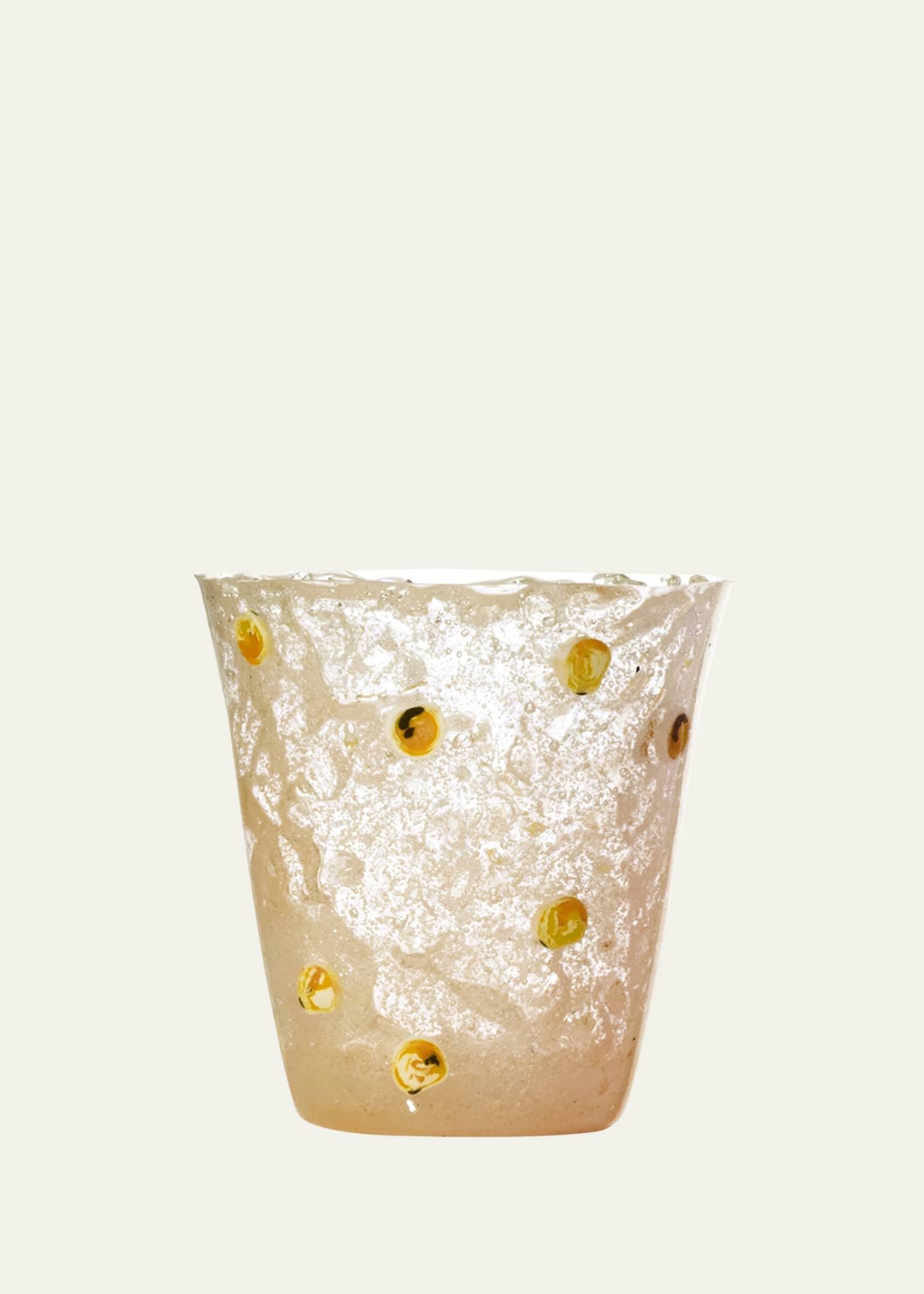 Alessandro Ciffo Orange Murrine Silicone Drinking Glass