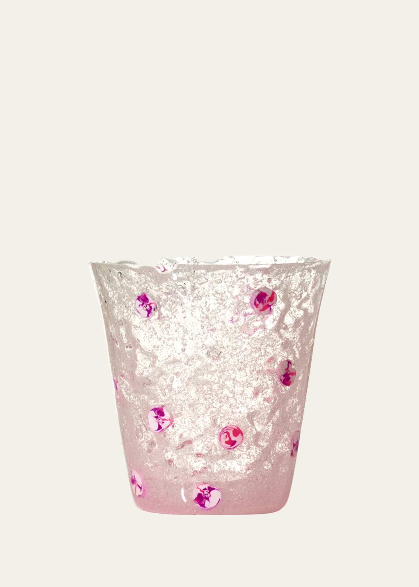 Alessandro Ciffo Fuchsia Murrine Silicone Drinking Glass