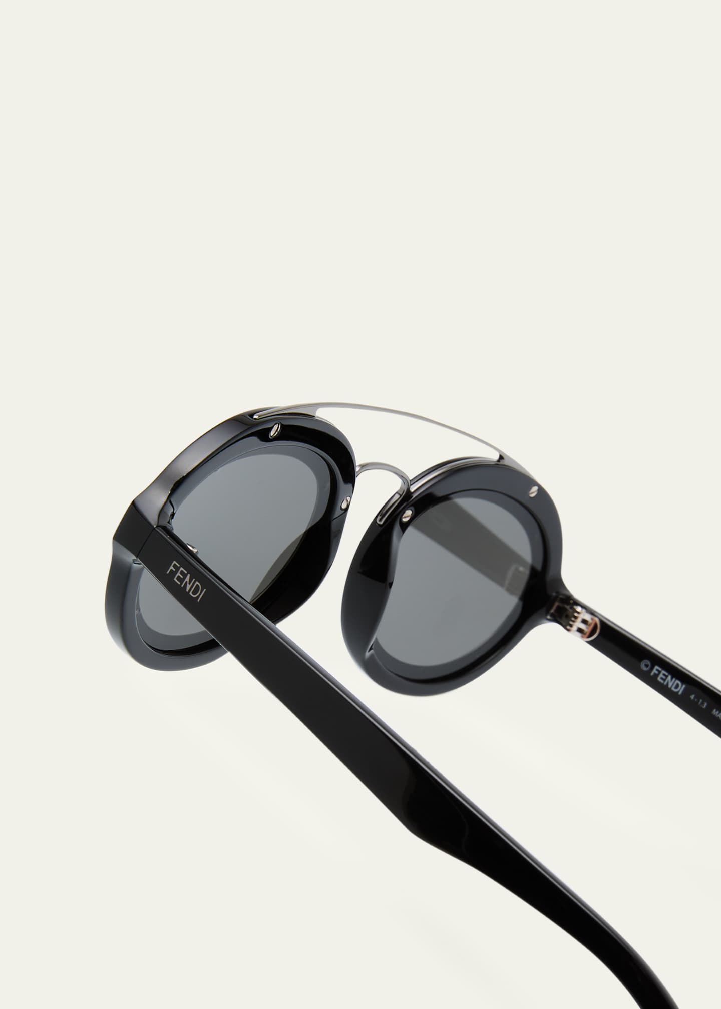 Fendi circle glasses best sale