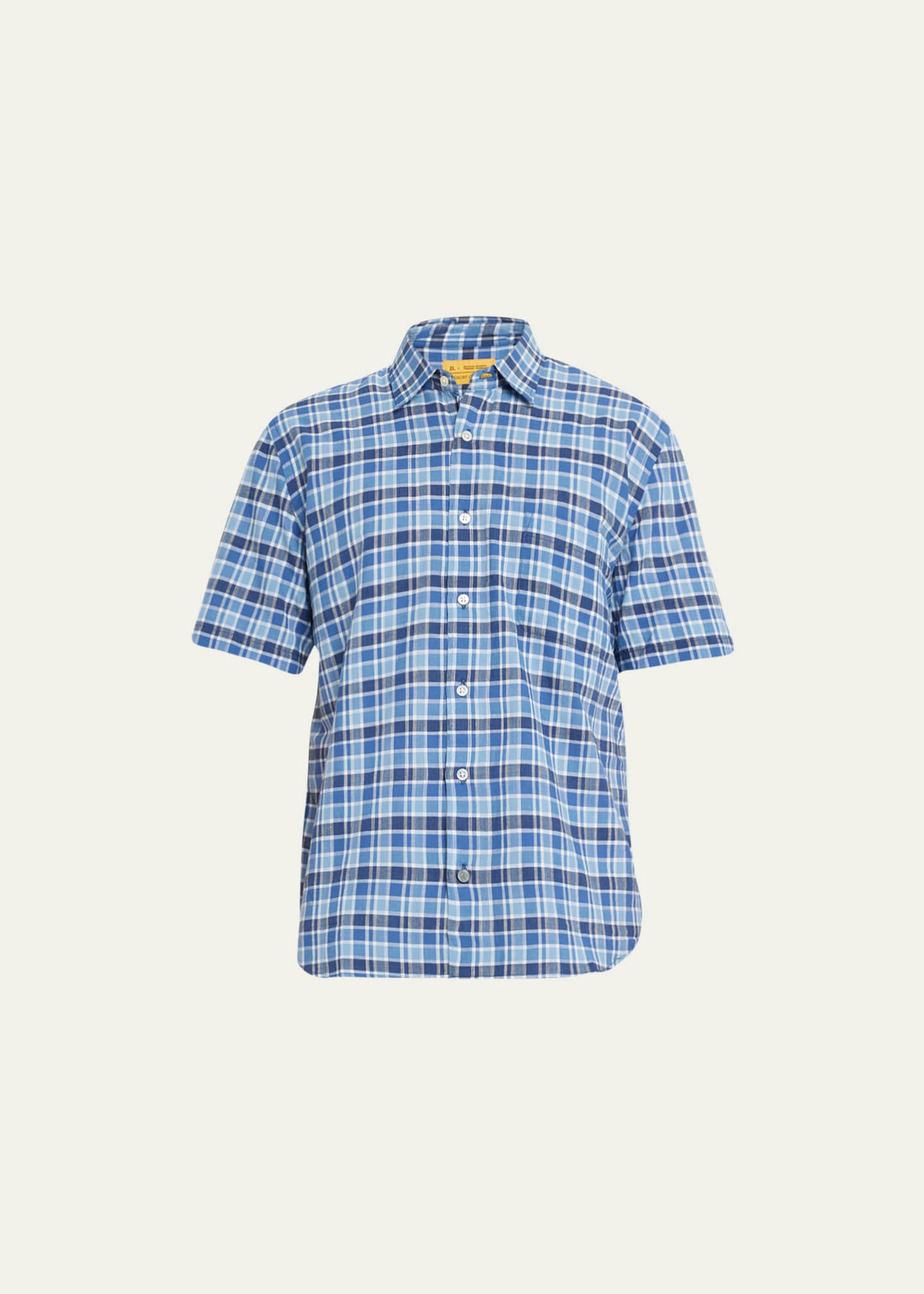 Original Madras Trading Co. Men's Madras Check Sport Shirt