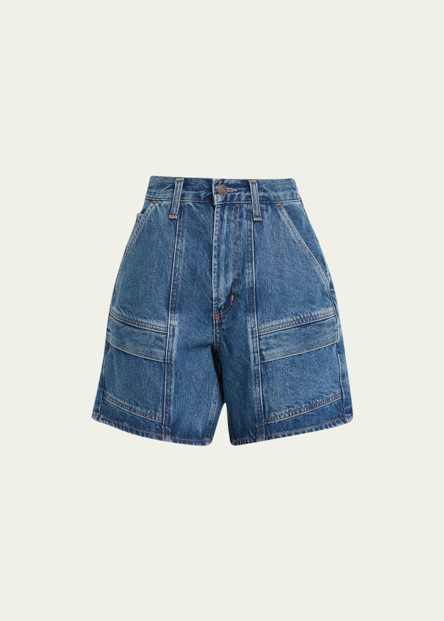 AGOLDE Cooper Denim Cargo Shorts Bergdorf Goodman